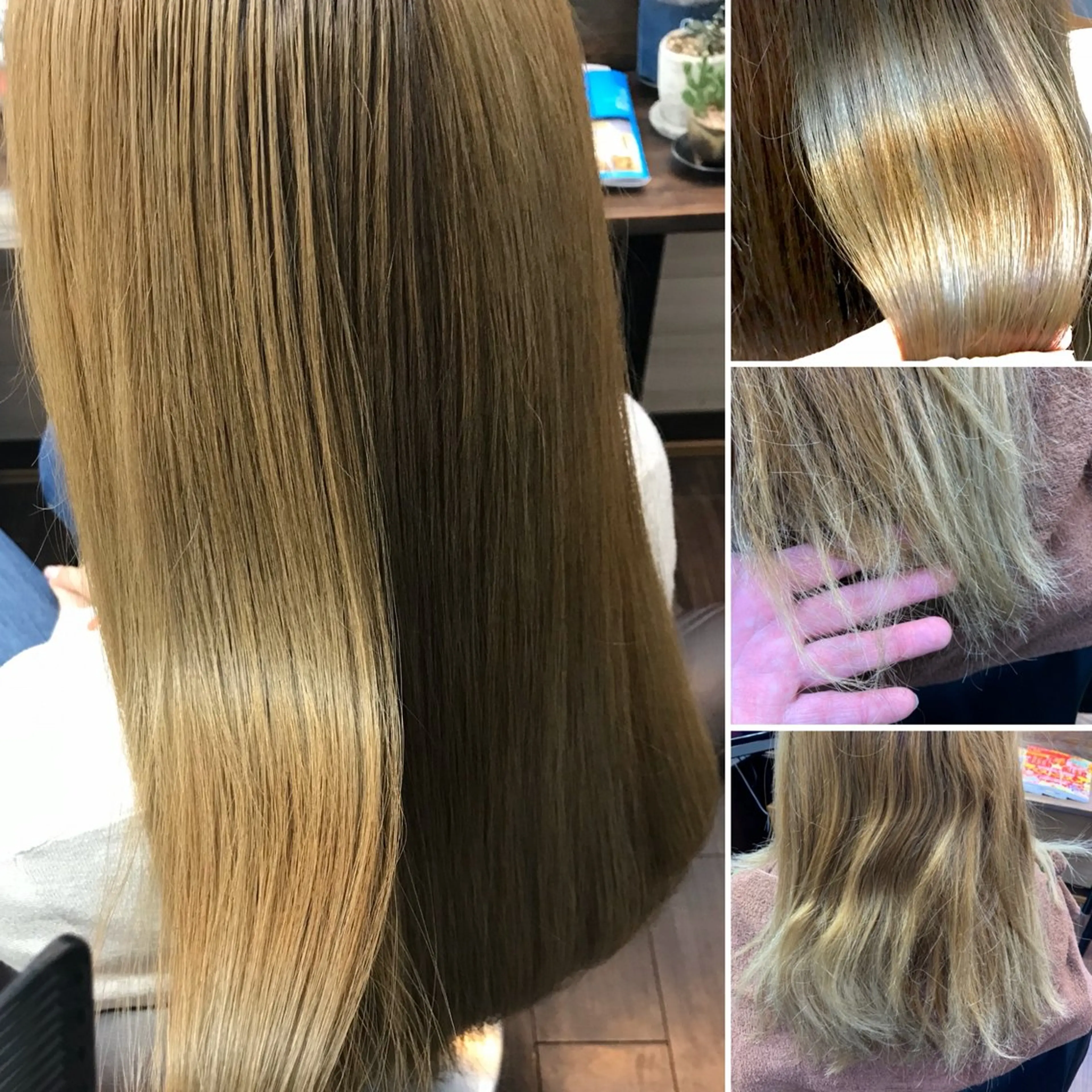 (新規割引)・ハイダメージの方髪質改善縮毛矯正+カット+髪質改善トリートメント¥29000→¥18000の写真