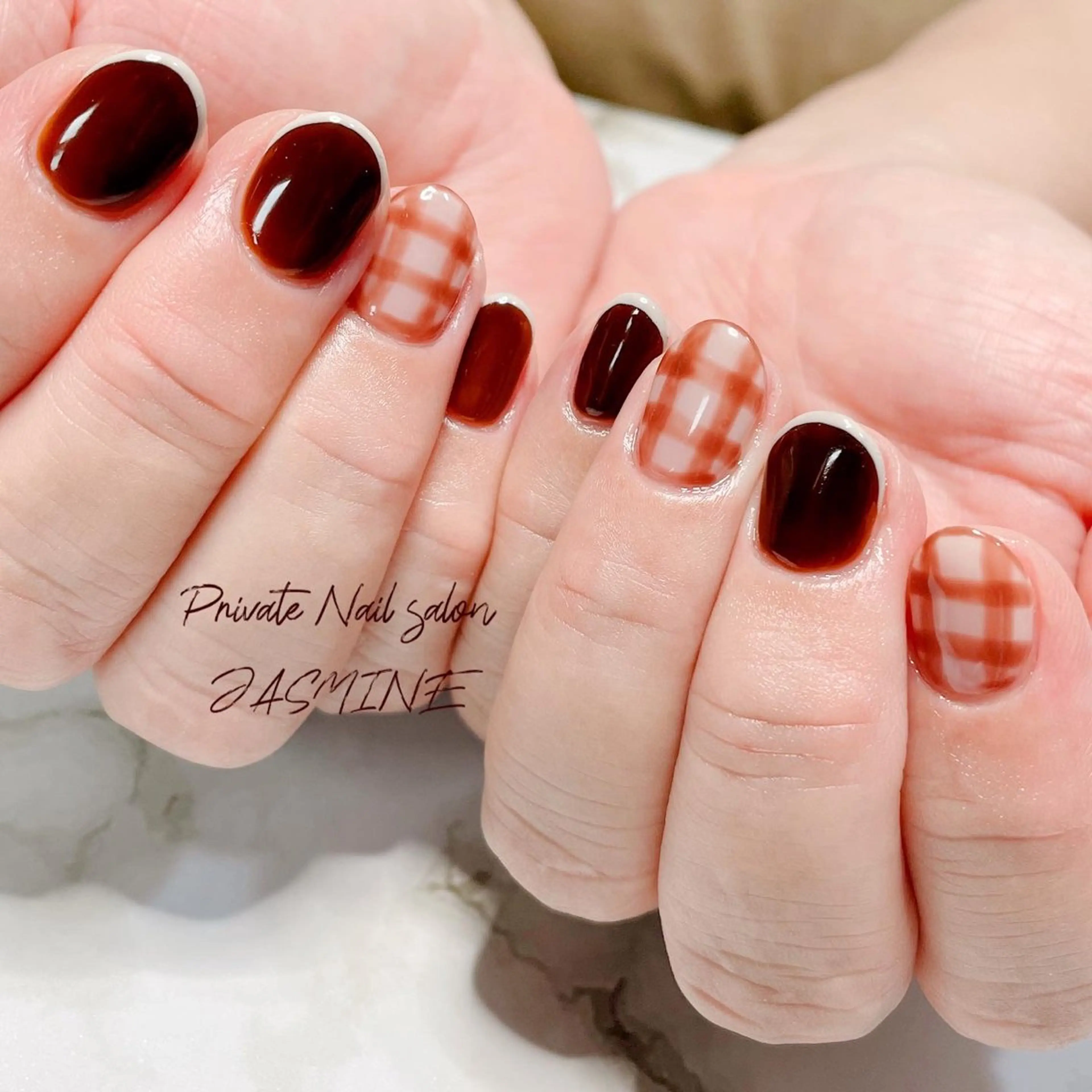 ネイル フレンチネイル Nail salon JASMINEのネイルデザイン