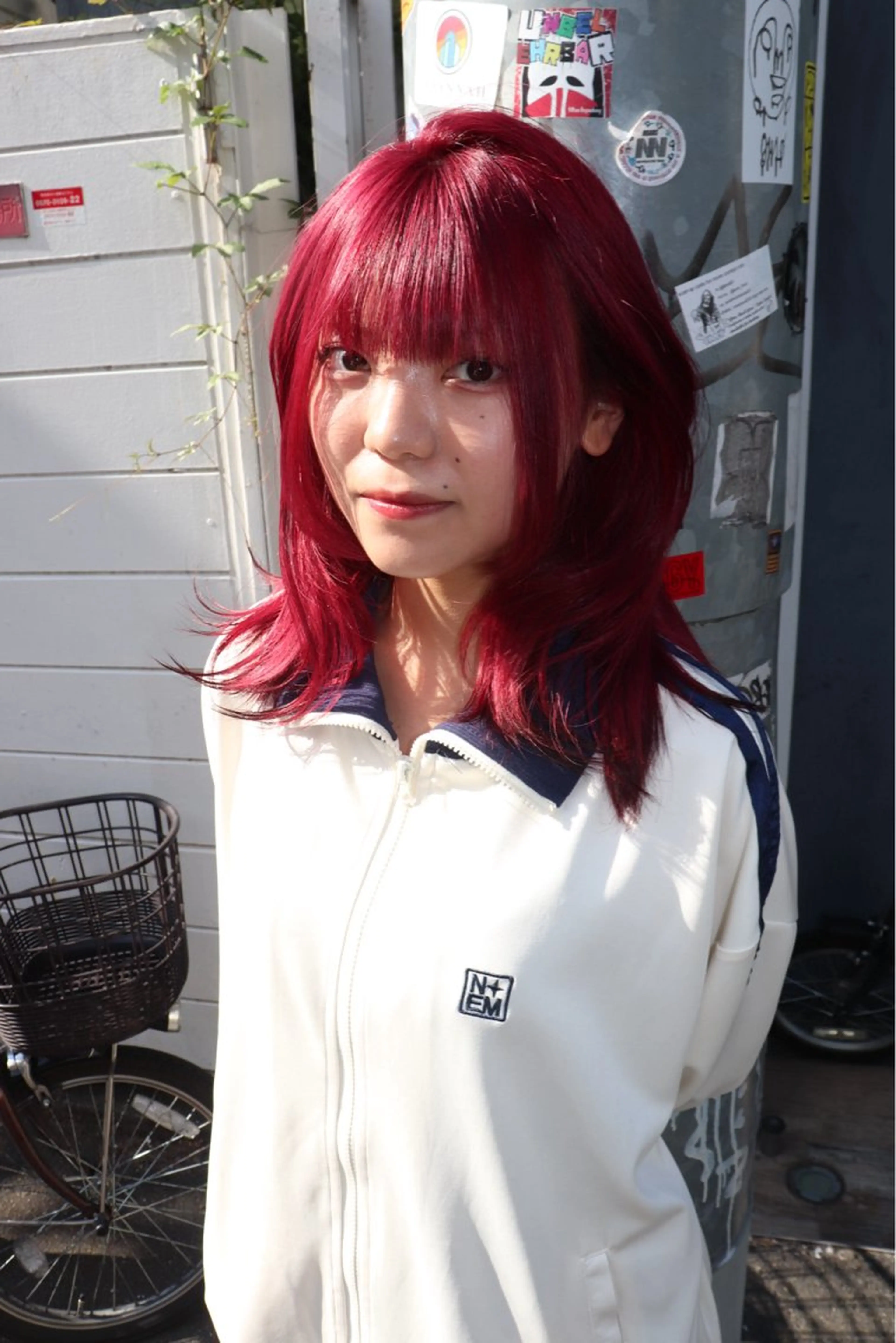 セミロング カラー ヘアアレンジ @kyoniyy KYONIのヘアスタイル