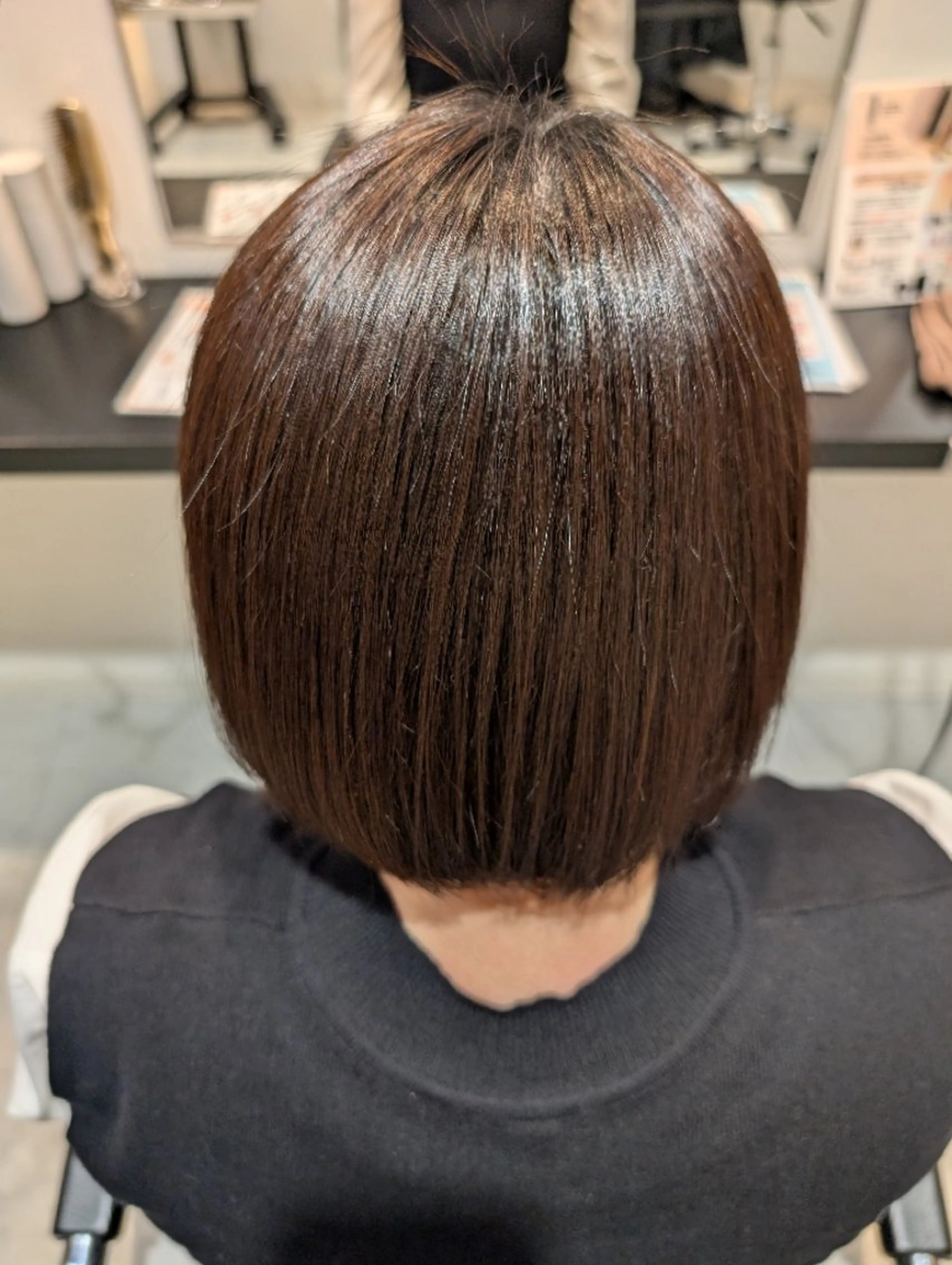 ショート パーマ 髪質改善 ストレートパーマ 河野日南/メンズ全般 /ヘアケア/髪質改善のヘアスタイル