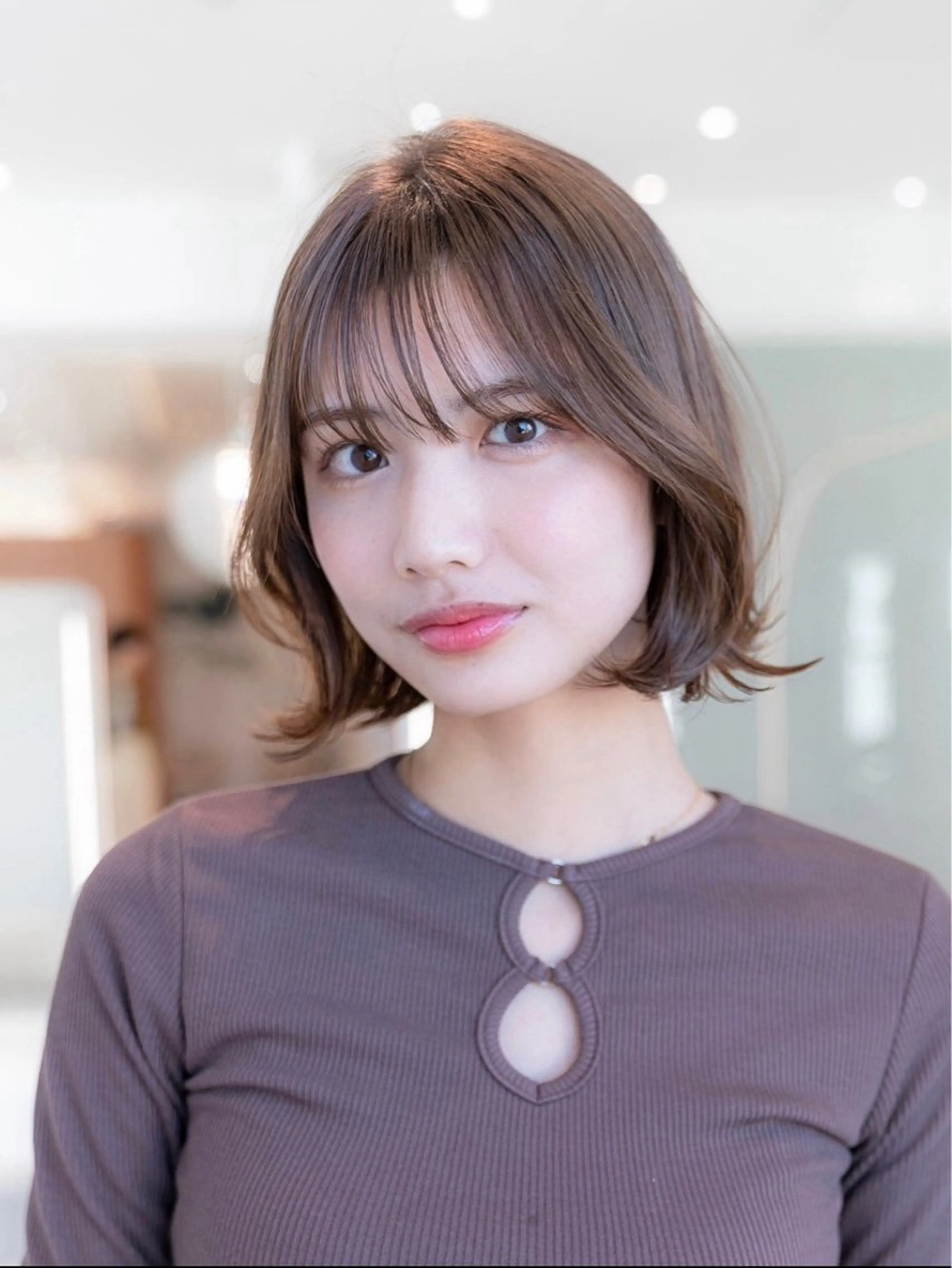 ショート カラー ショートボブ ダブルカラー イルミナカラー ボブ くびれヘア カット ヘアカラー トリートメント 田中航平/渋谷ボブ/ レイヤーボブのヘアスタイル