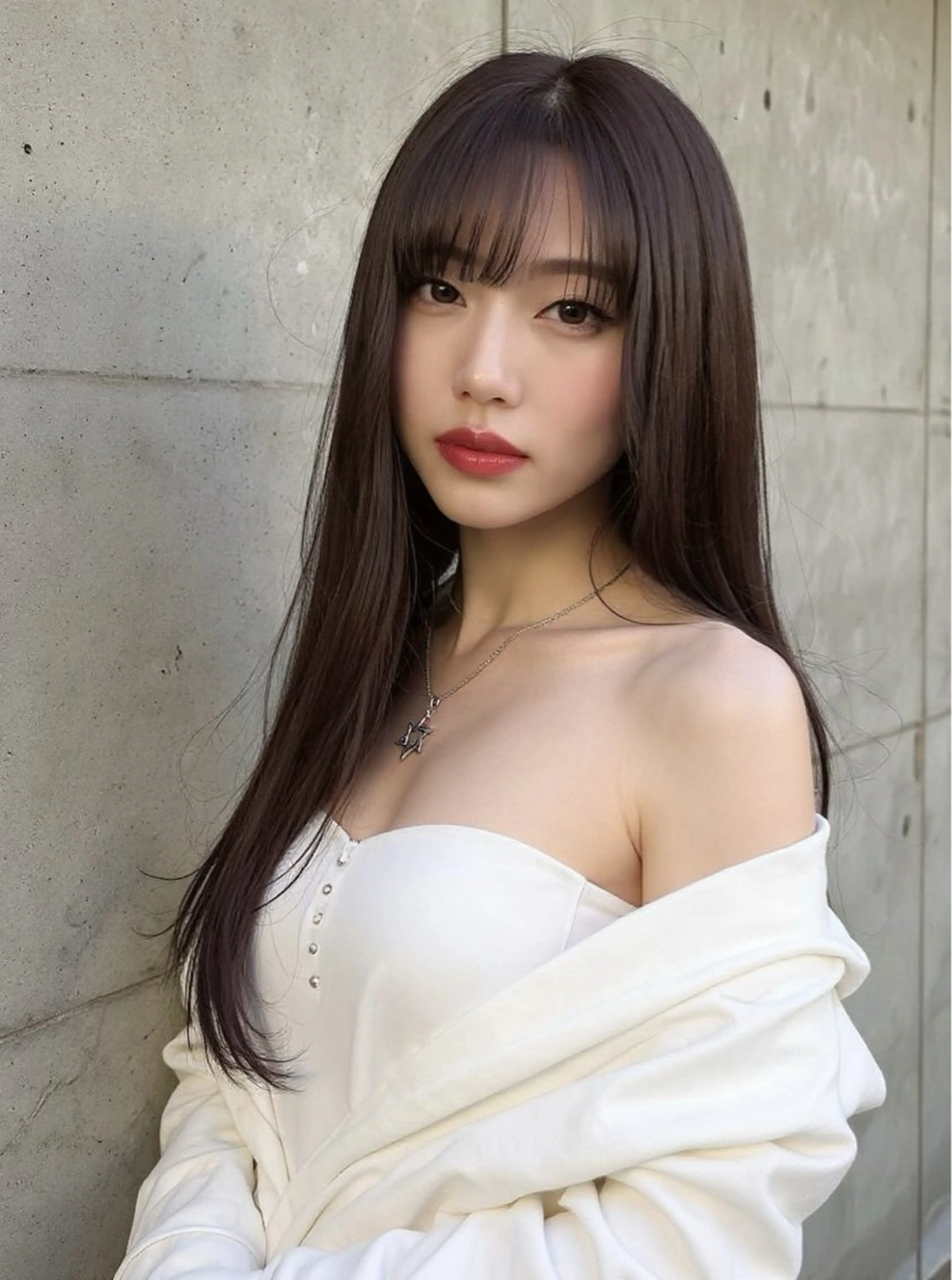 ロング カット 縮毛矯正 トリートメント ❣️髪質改善/ 美髪矯正/沼座悠人のヘアスタイル