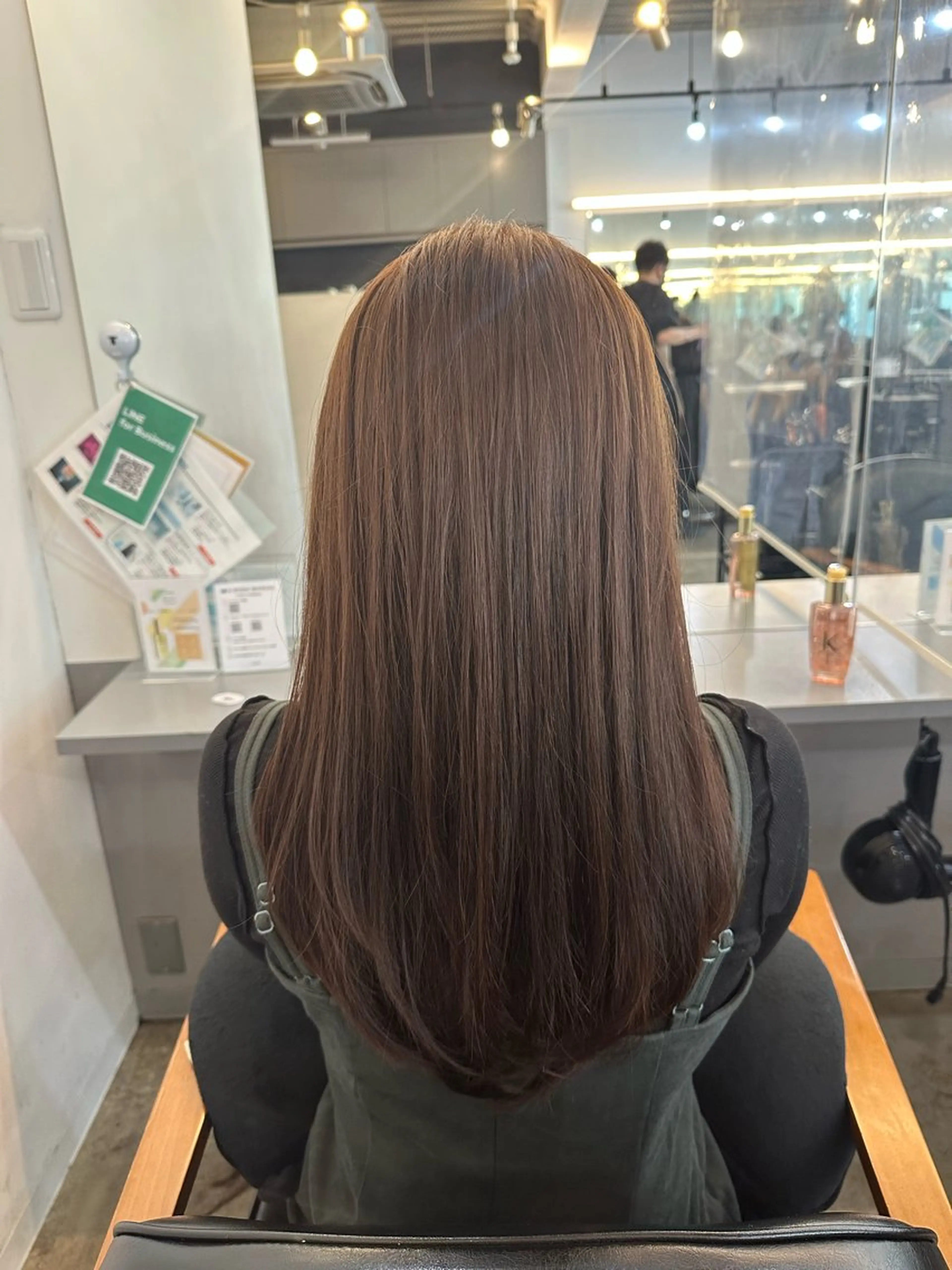 セミロング 八村 一花のヘアスタイル