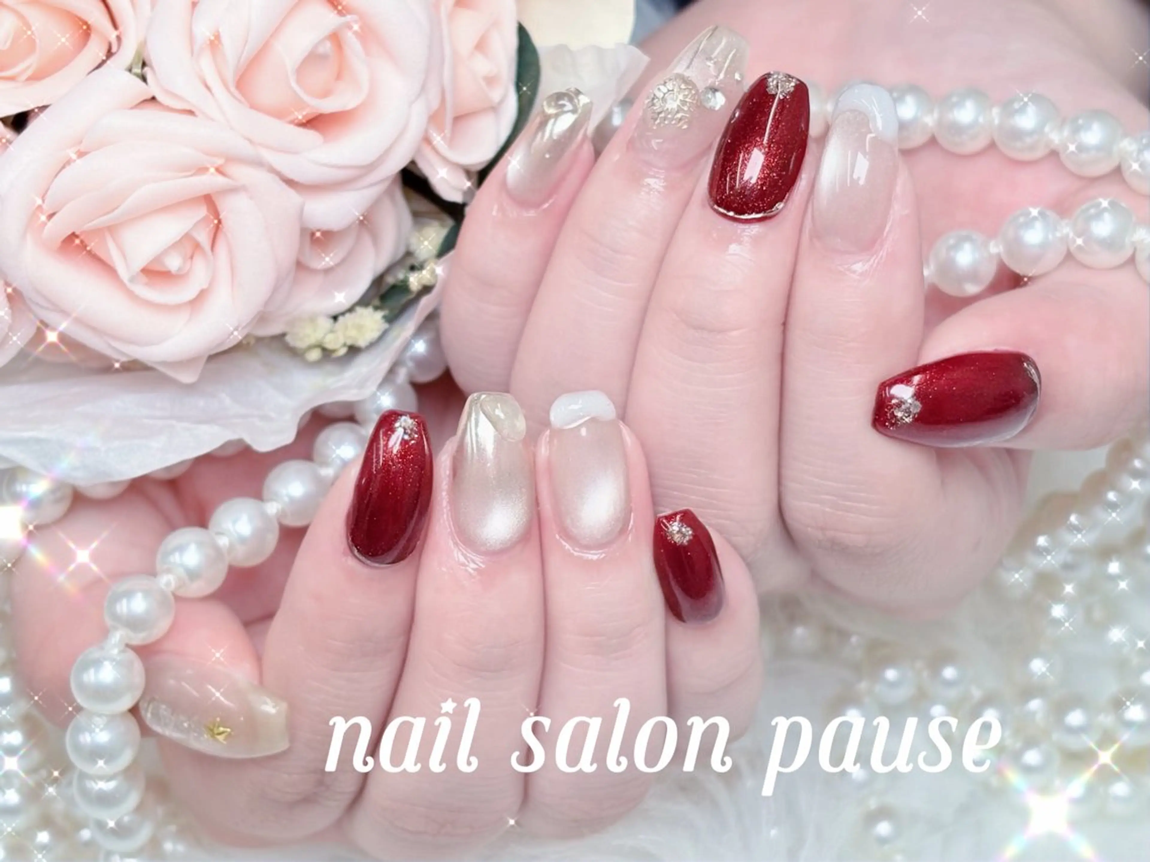 ネイル ハンドネイル ハンドケア nail salon pause✨のネイルデザイン
