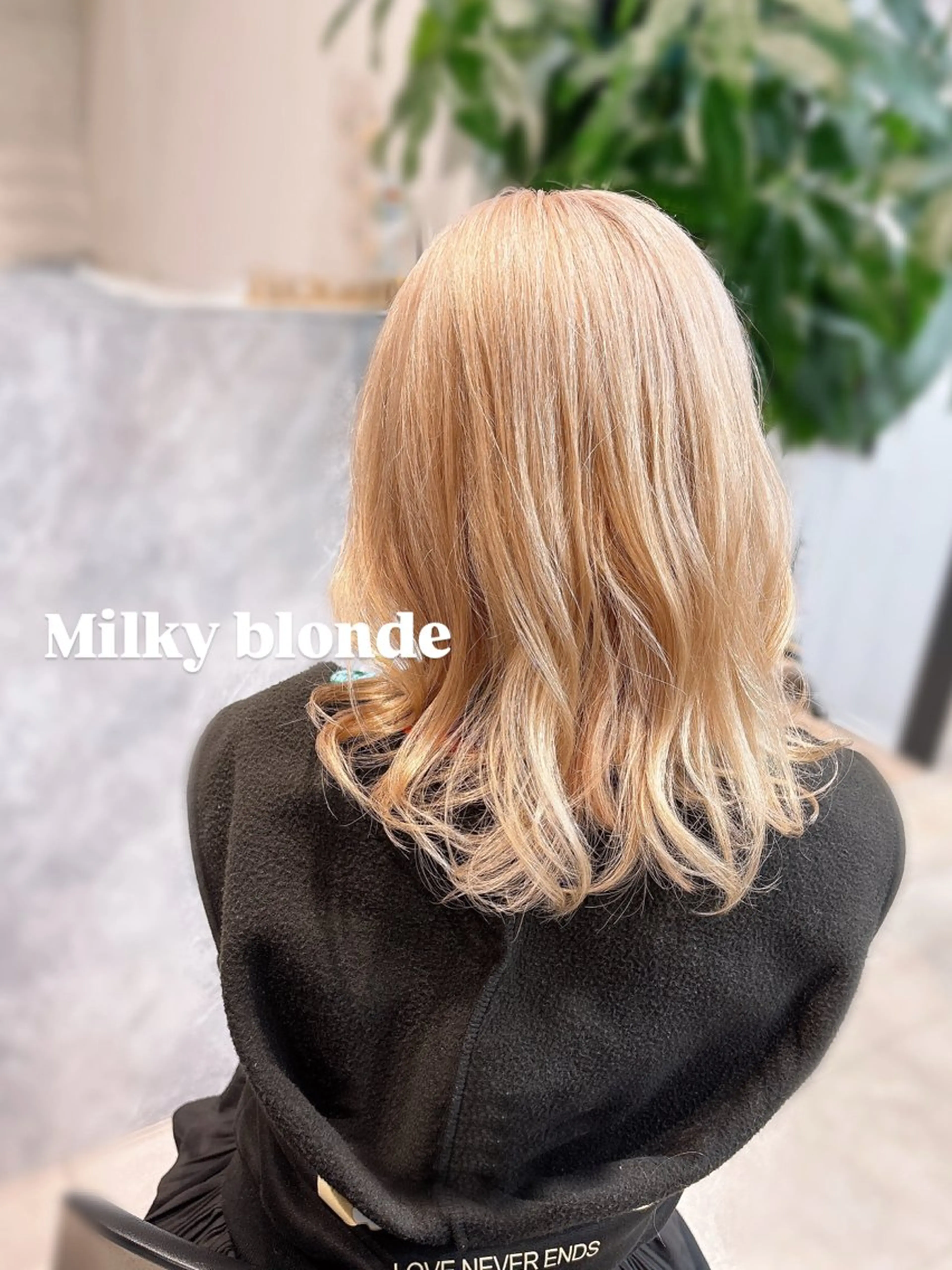 ミディアム み くのヘアスタイル