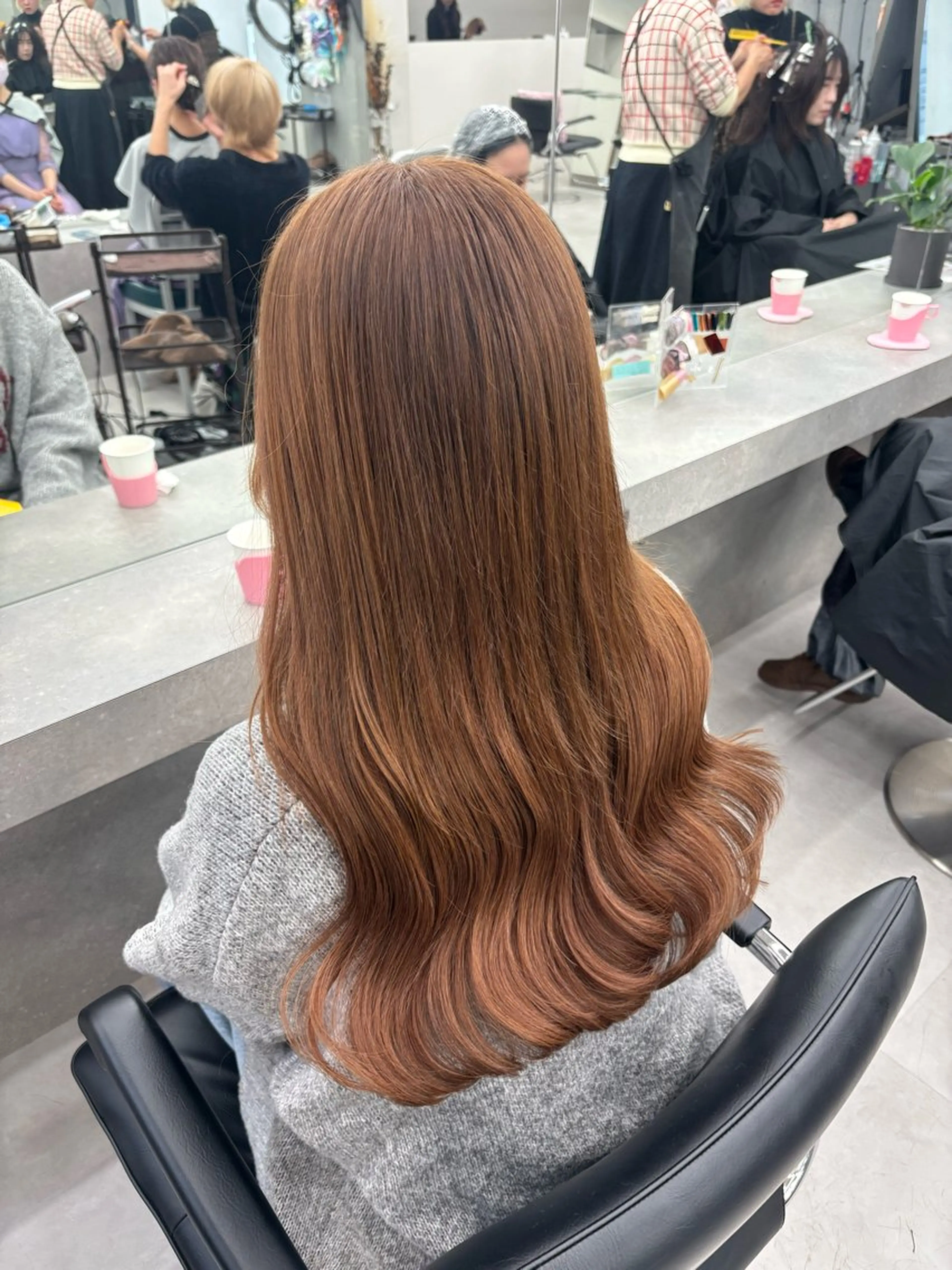 今だけ限定価格🇰🇷人毛100%🇰🇷羽エクステ80本＋地毛の調整カットの写真