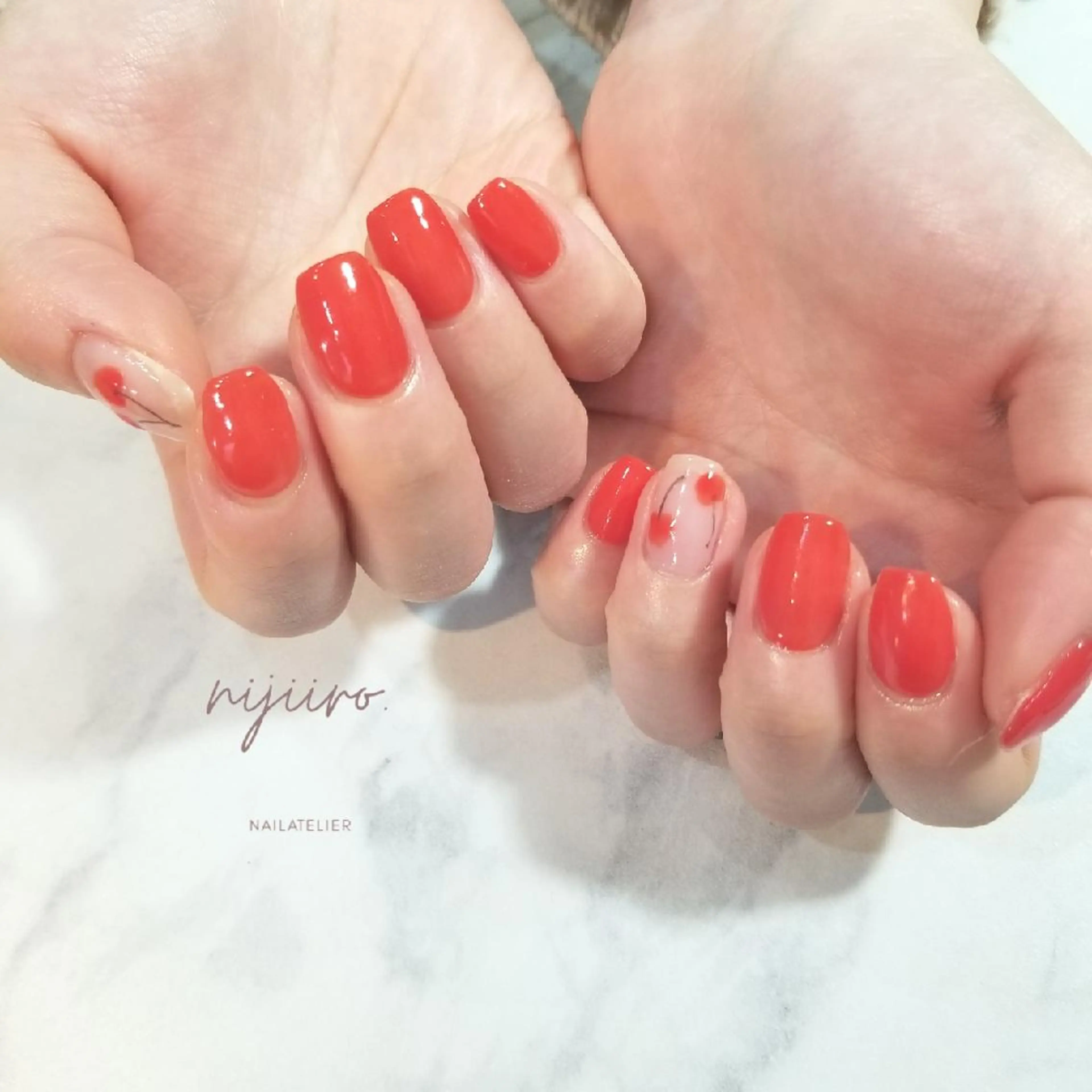 ネイル ハンドネイル nijiiro🌈 サトウのネイルデザイン