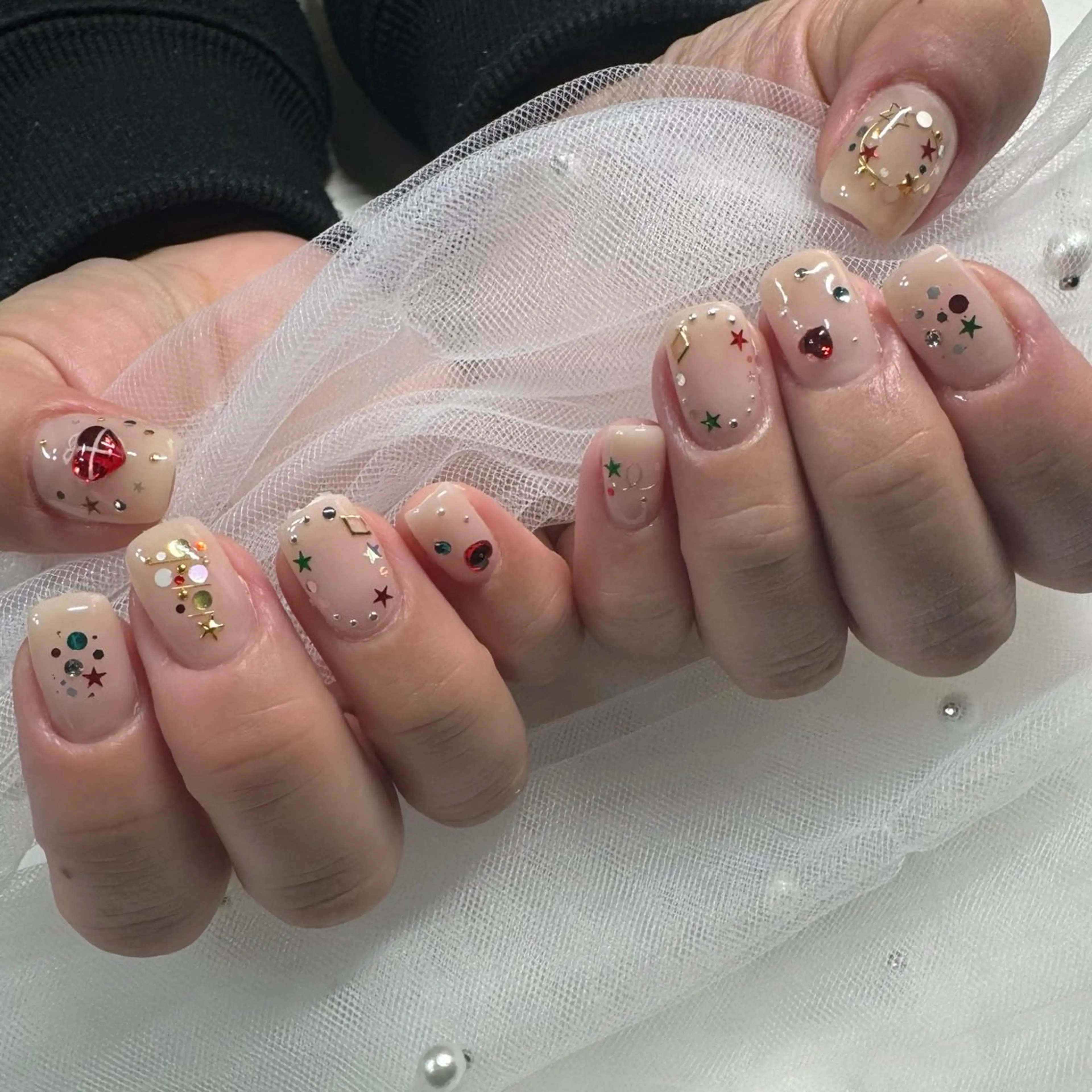 ネイル ジェルネイル 東 千夏のネイルデザイン