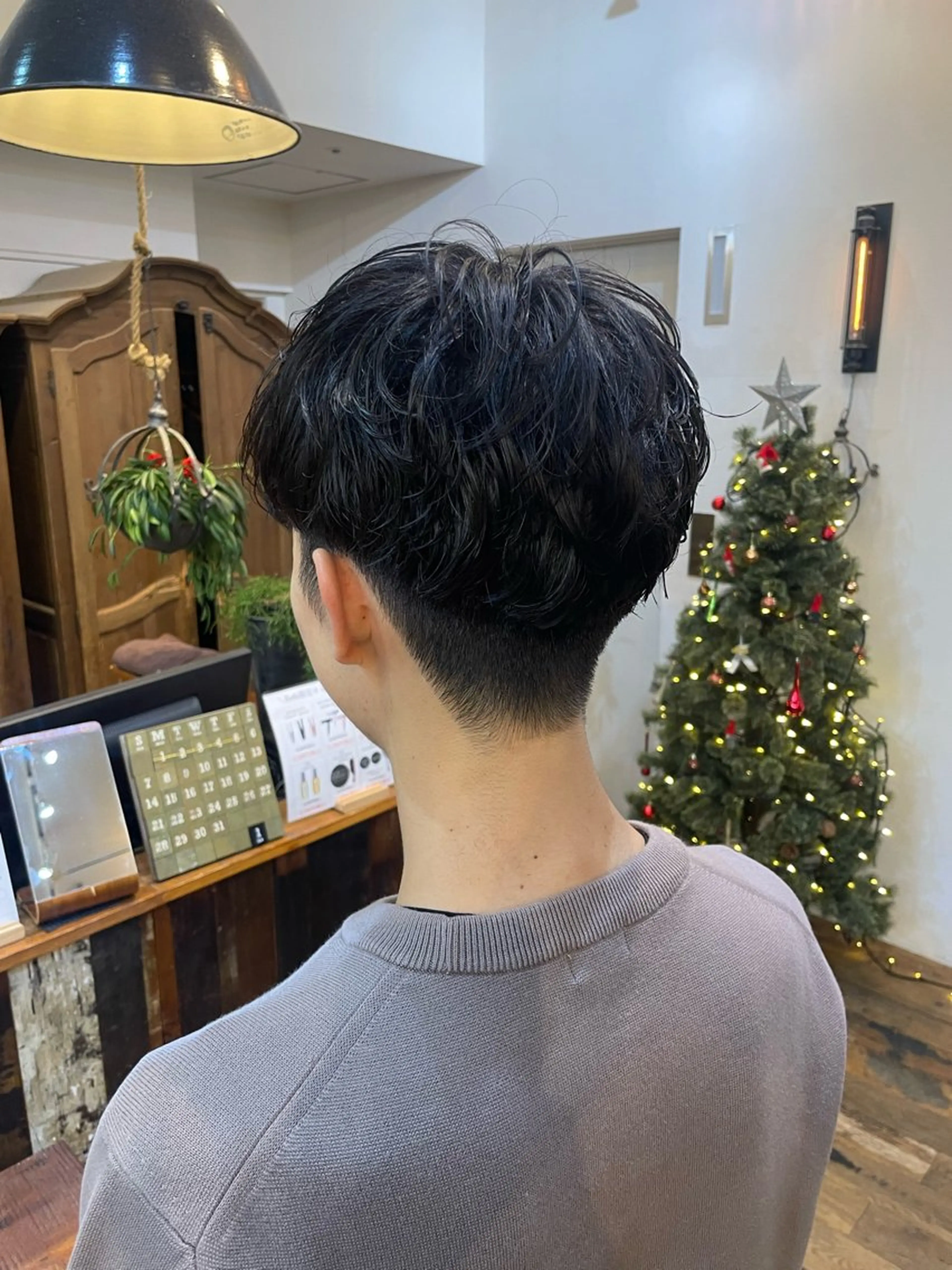 パーマ メンズ メンズパーマ ニュアンスパーマ 似合わせカット‪// 鶴我万唯華のヘアスタイル