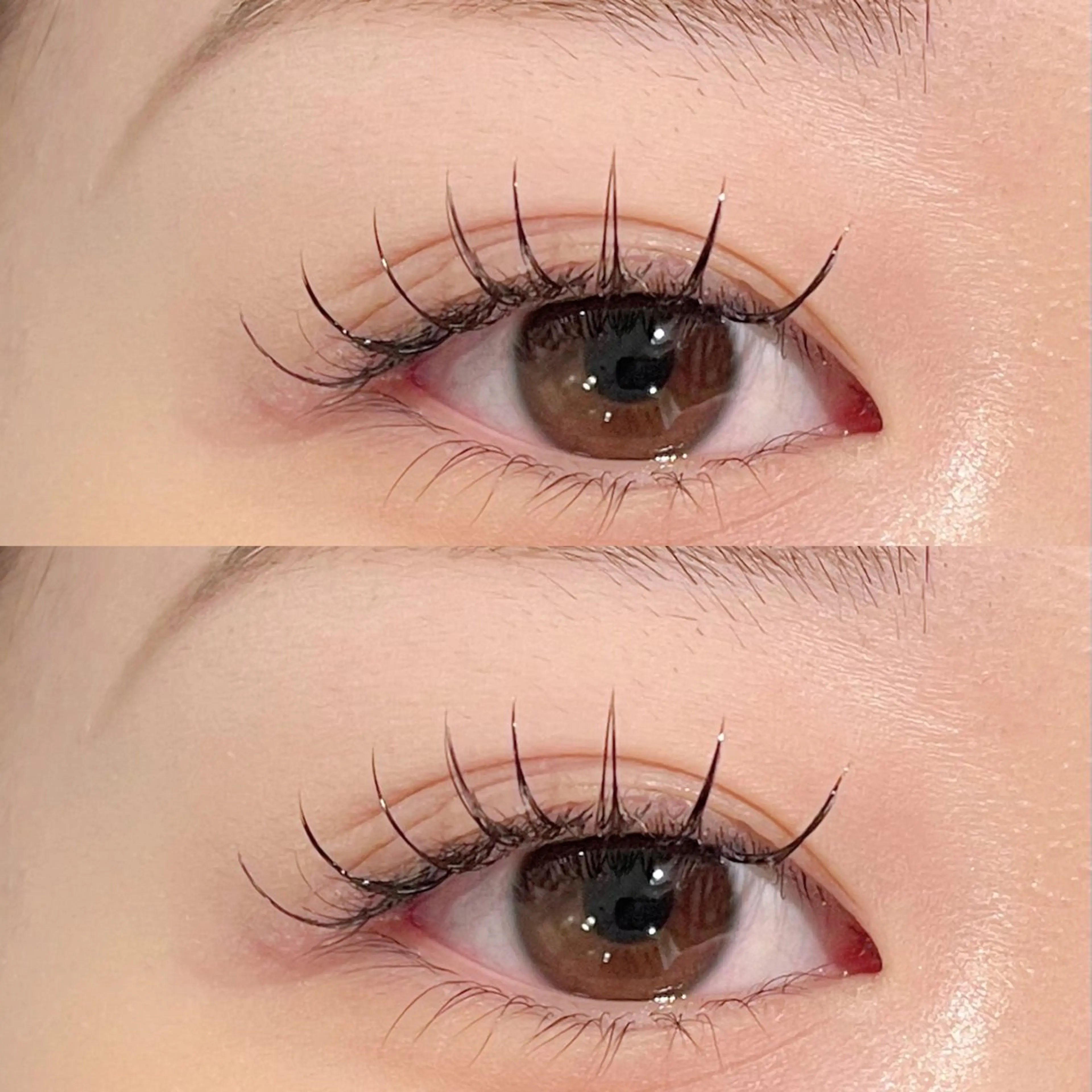 🤍1番人気menu🤍写真盛れ間違いなし🫶🏻【束感仕上げ】フラットラッシュ上120本まで(オフ・コーティング込み)の写真