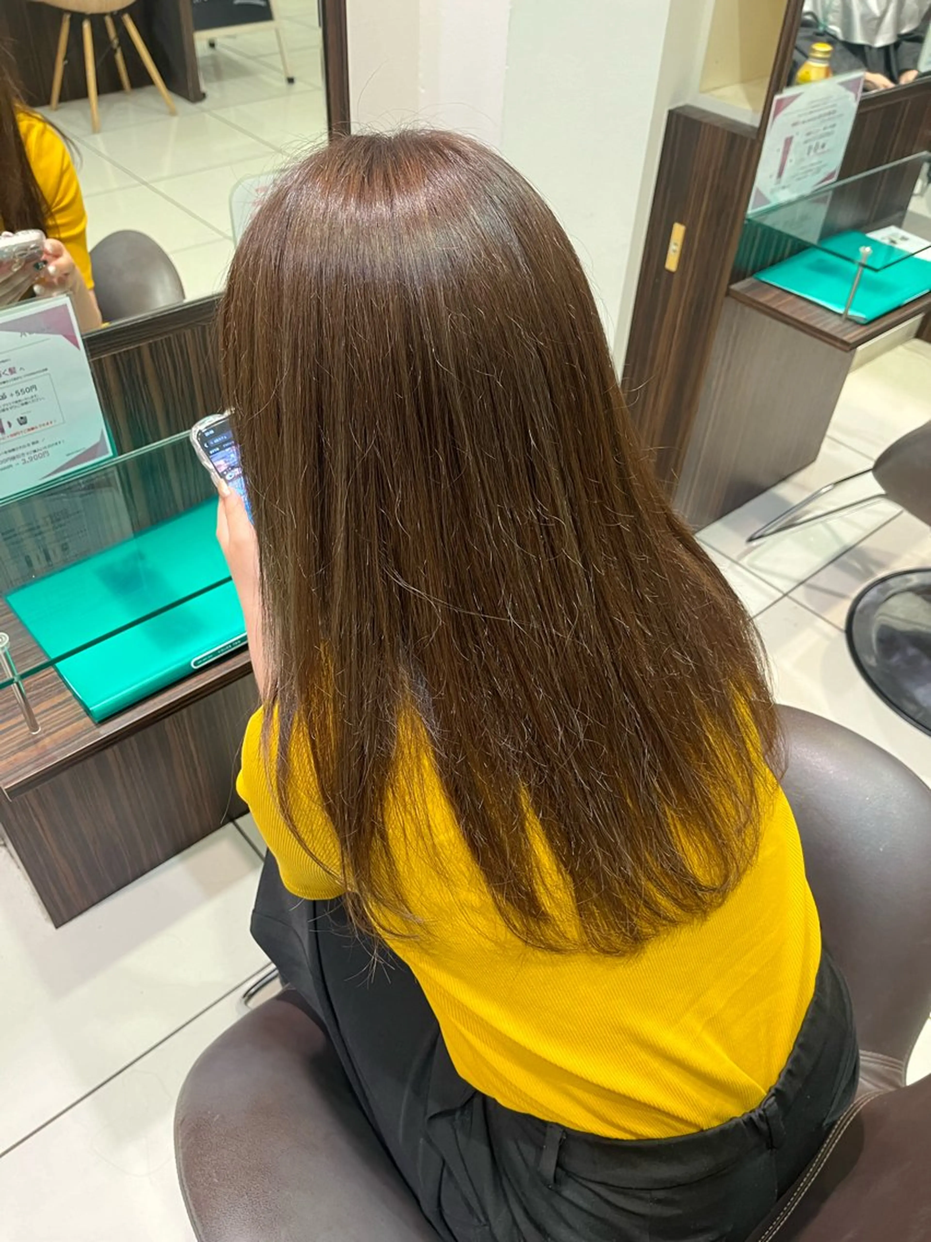 ロング 福富 百花のヘアスタイル