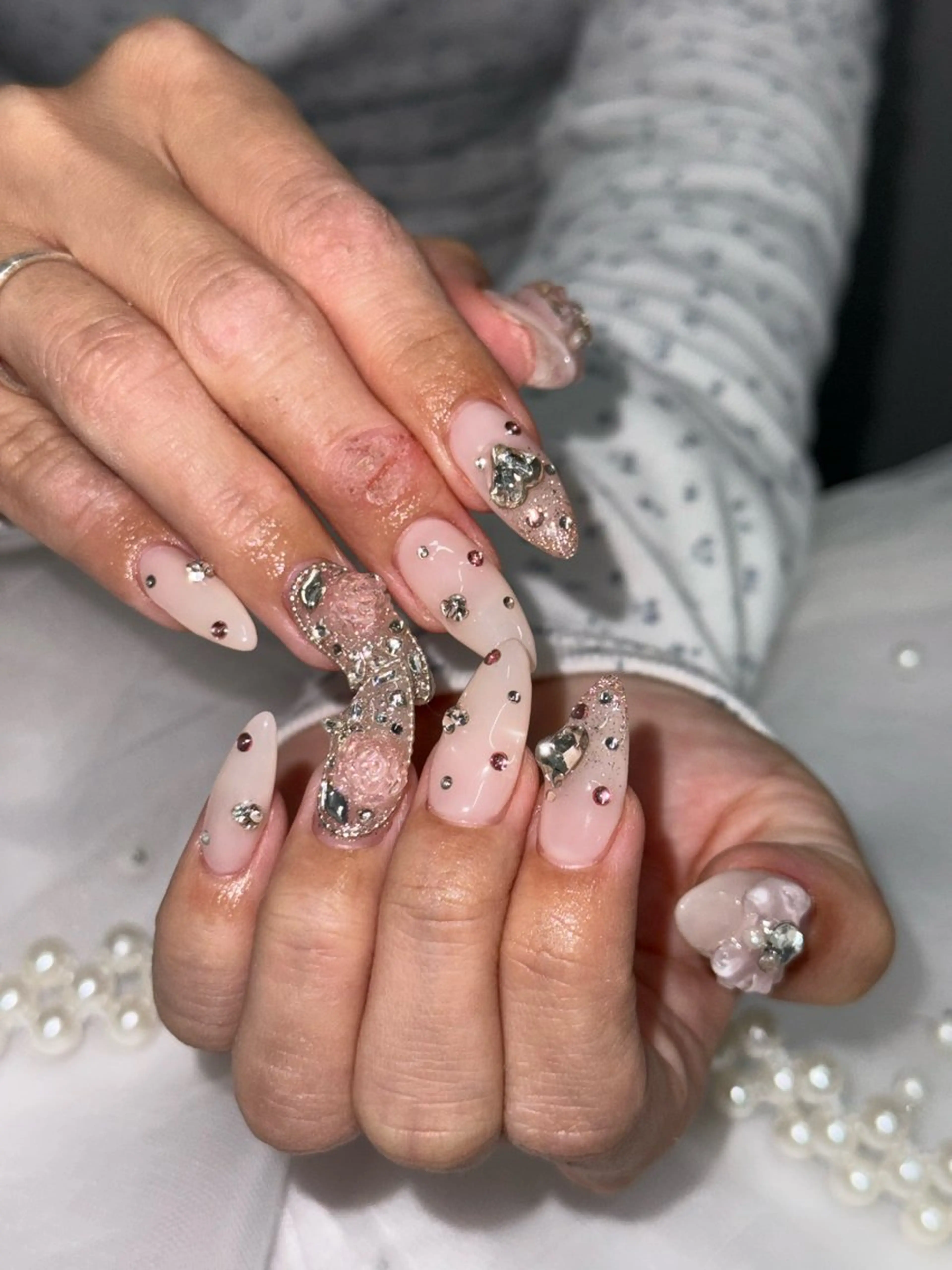 ネイル フラッシュネイル ハンドネイル WOLTOKYO渋谷 yunaのネイルデザイン