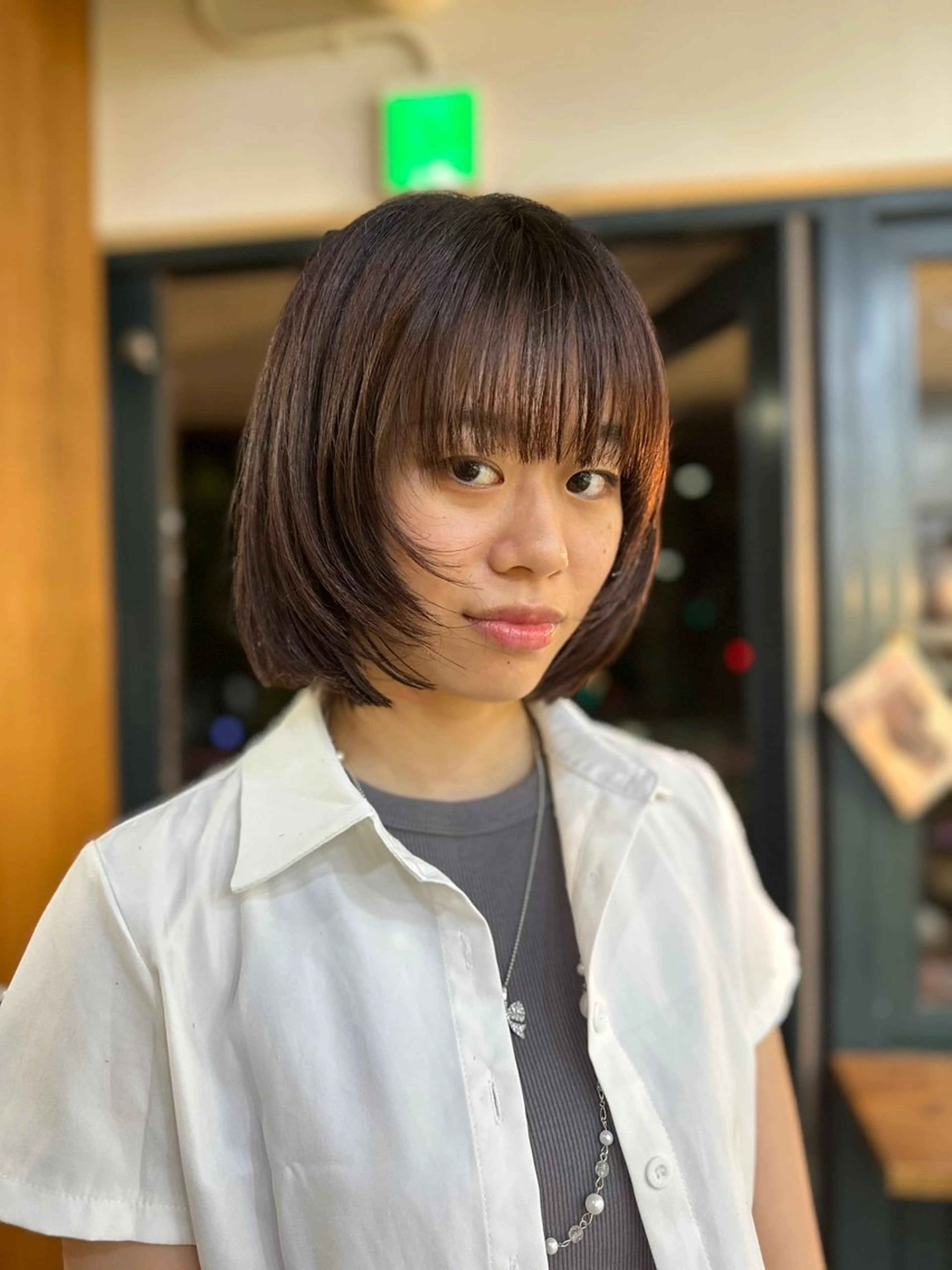 ミディアム ボブ ANTI HAKUのヘアスタイル