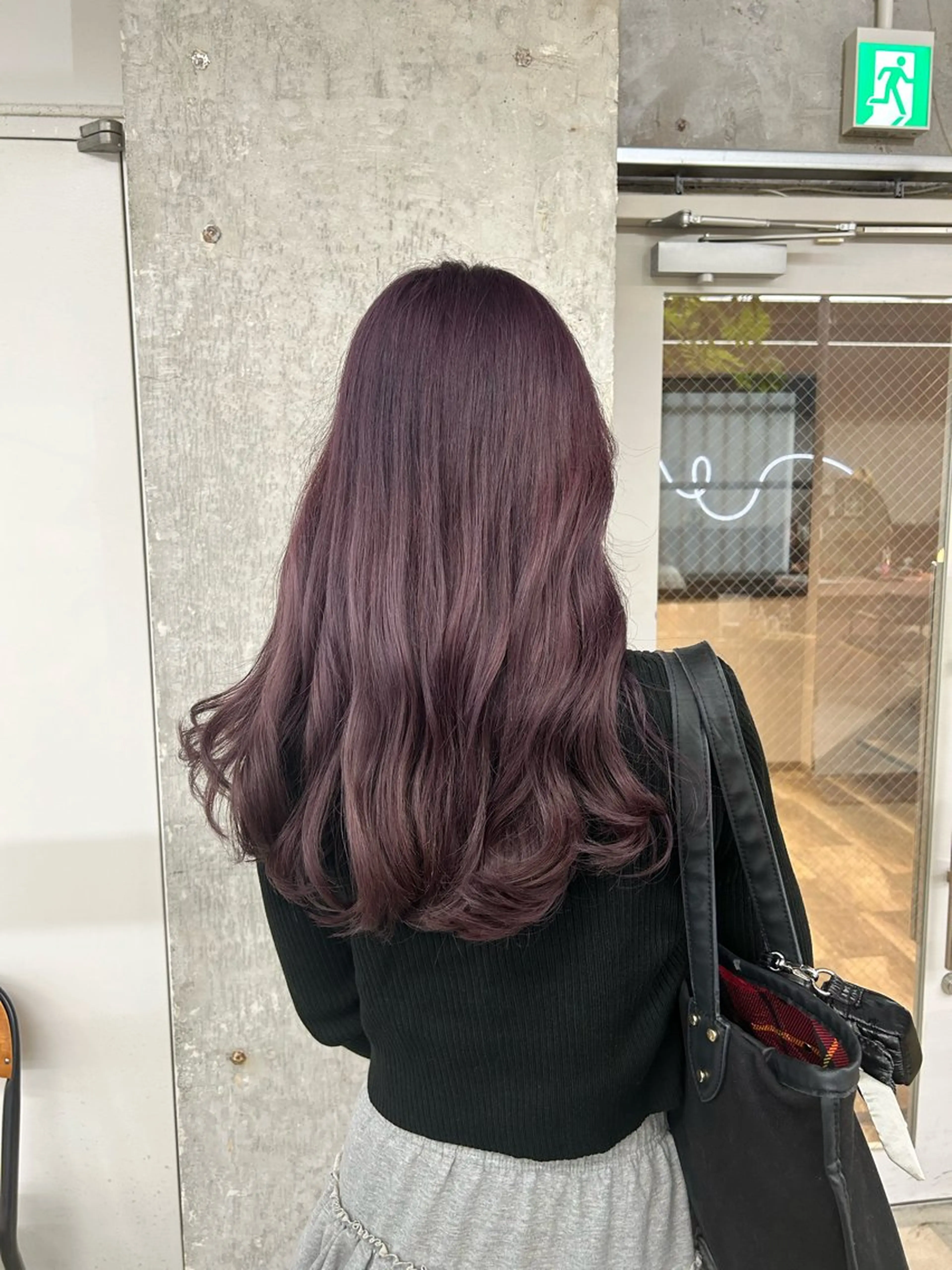 ロング ヘアカラー 松井ゆら/ 酸性ストレート/暖色のヘアスタイル