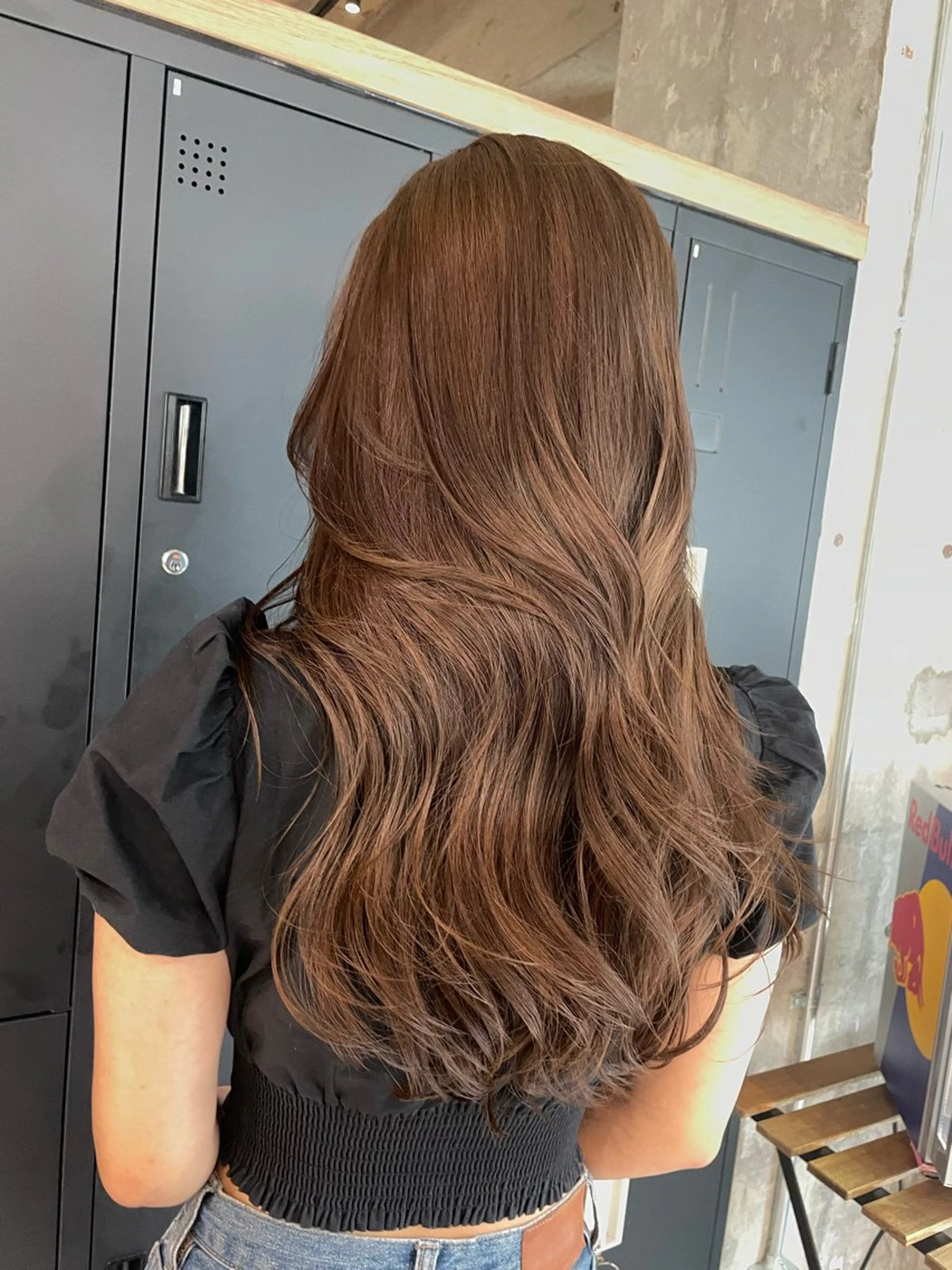 赤みが気にならないブラウンカラー🤎（1stepトリート込）の写真