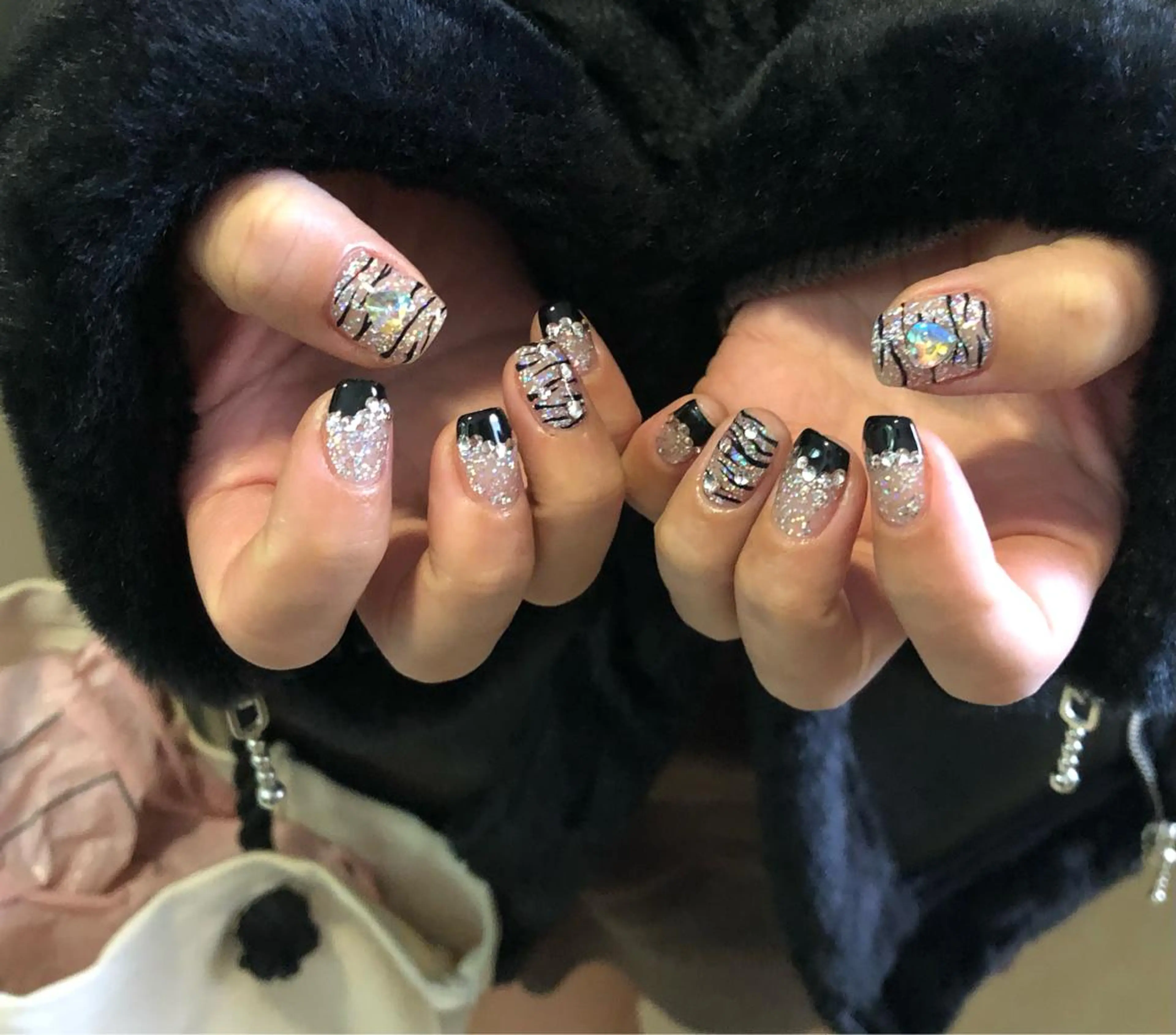 ネイル パラあり！フィルイン 美フォルムのネイルデザイン