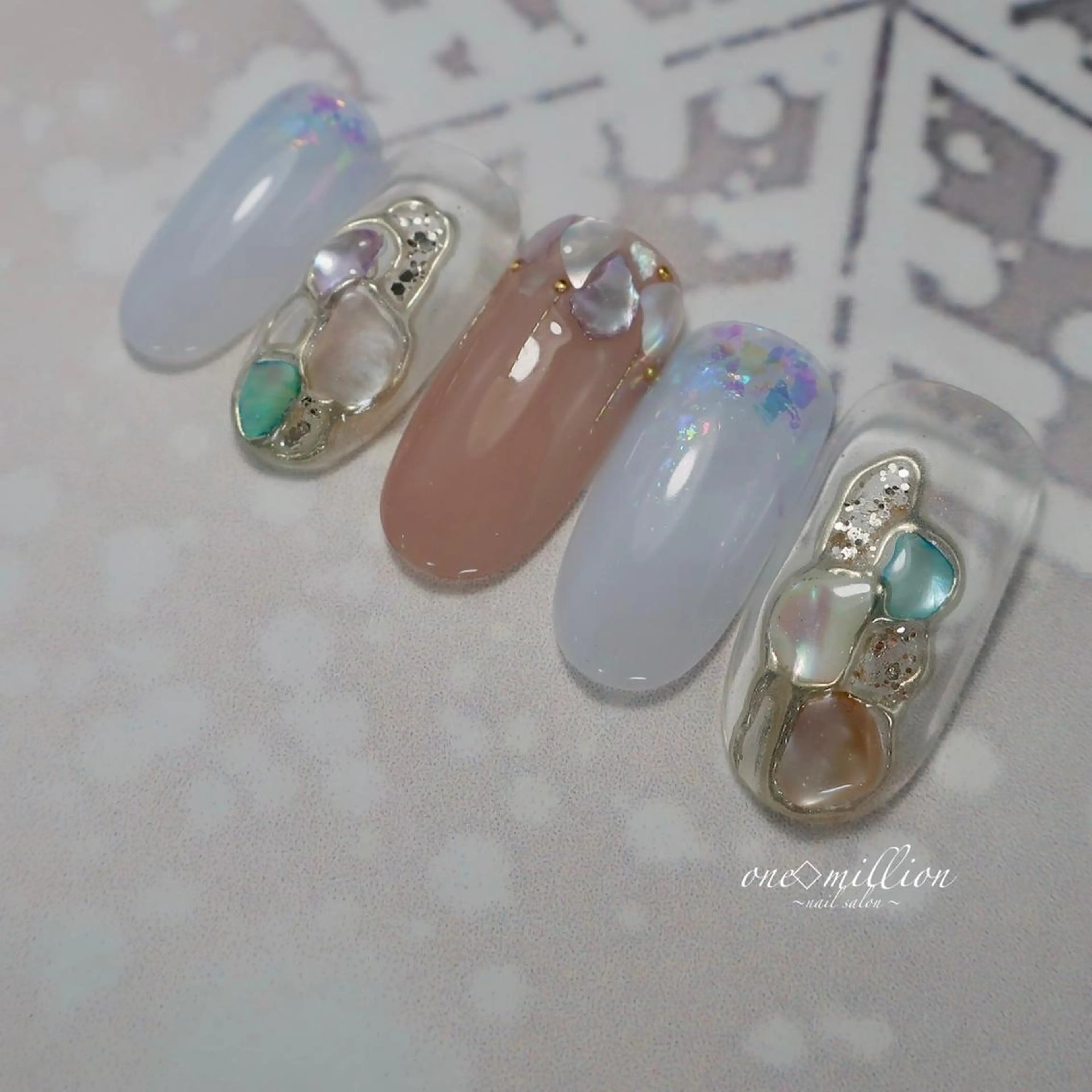ネイル nail salon ワンミリオンのネイルデザイン