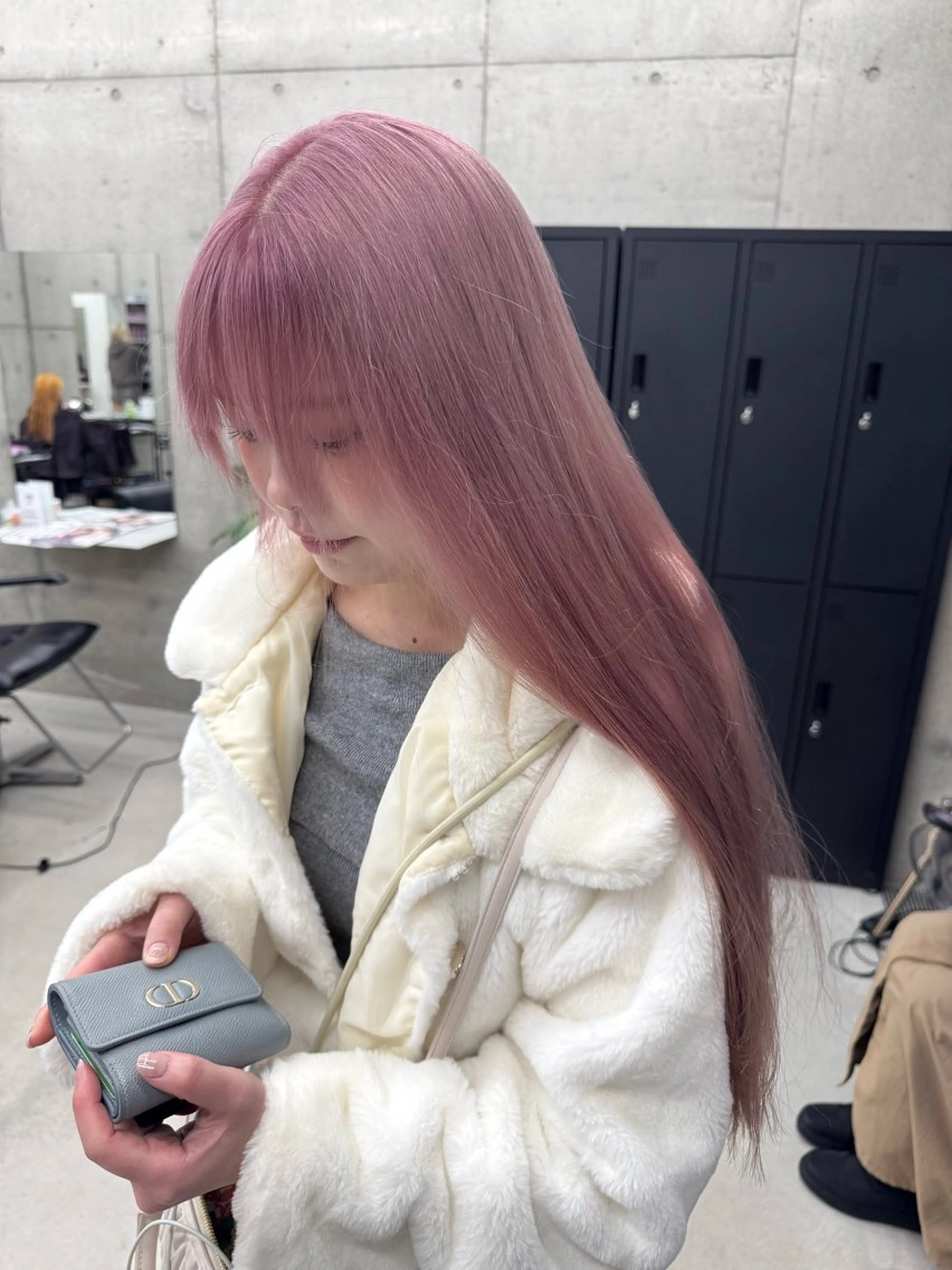 カラー ヘアカラー 和木坂 日美のヘアスタイル