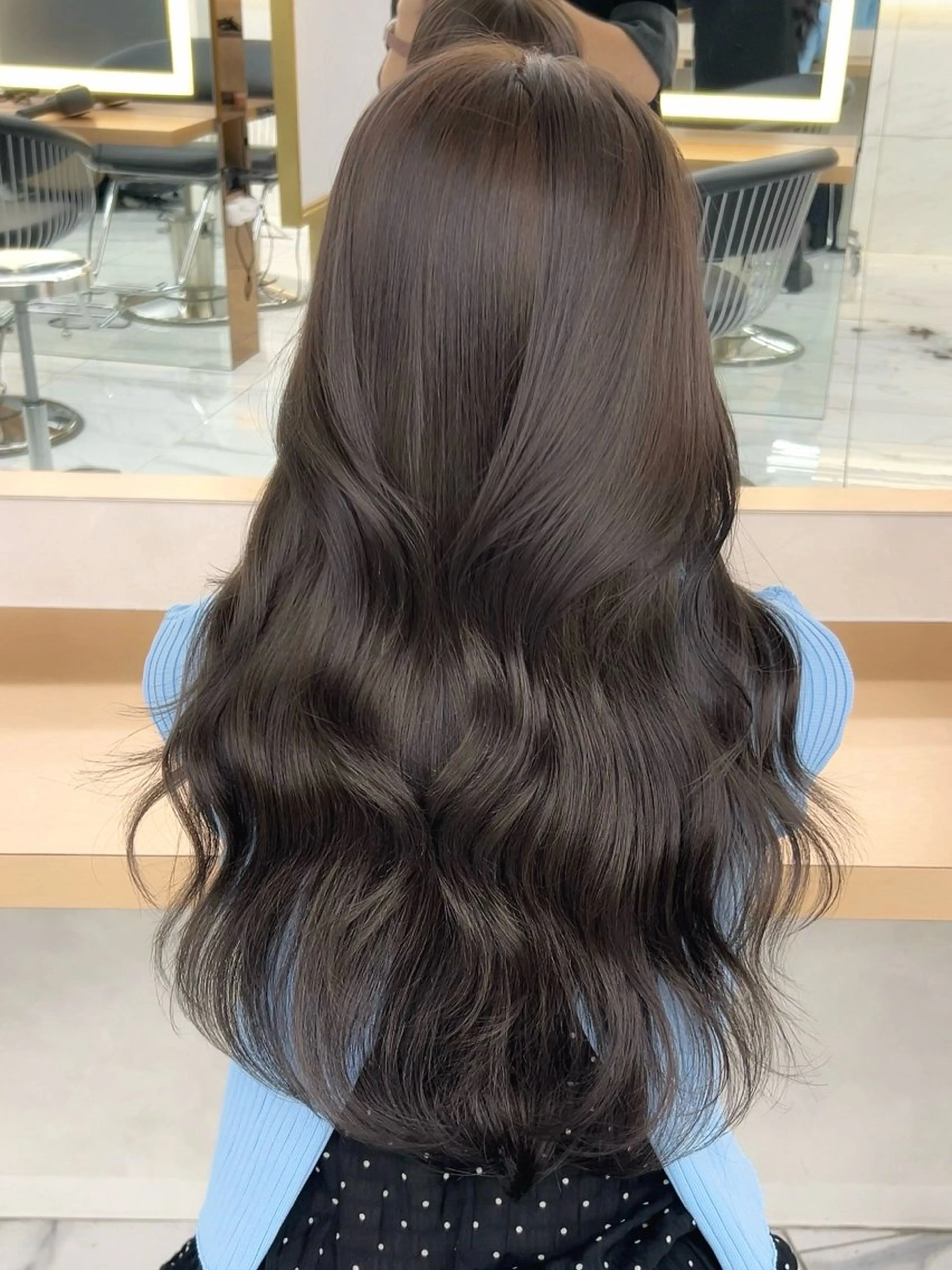 ロング カラー 柳堀 日菜のマツエク・マツパデザイン