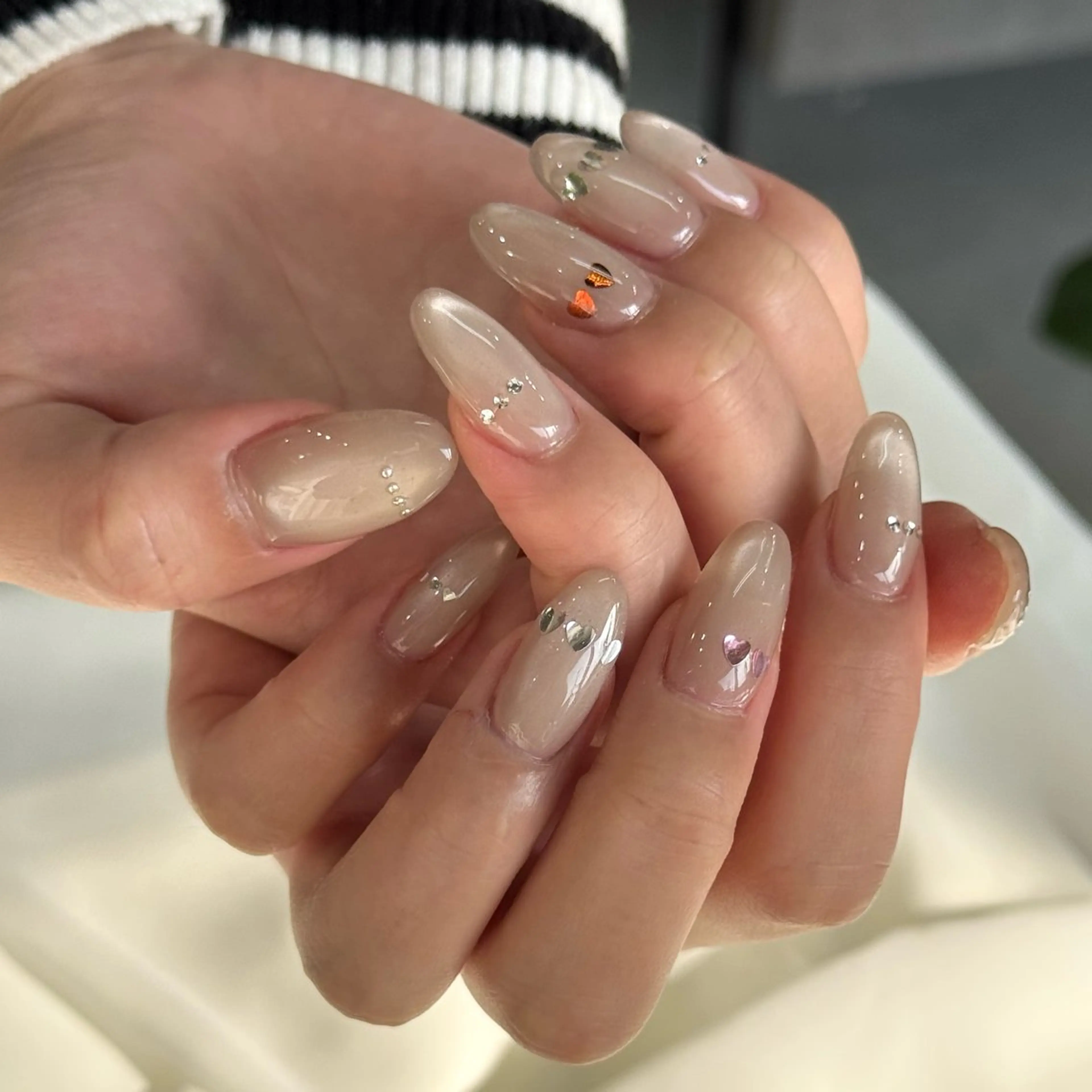 ネイル マグネットネイル HARUKA ネイリスト福岡/薬院のネイルデザイン