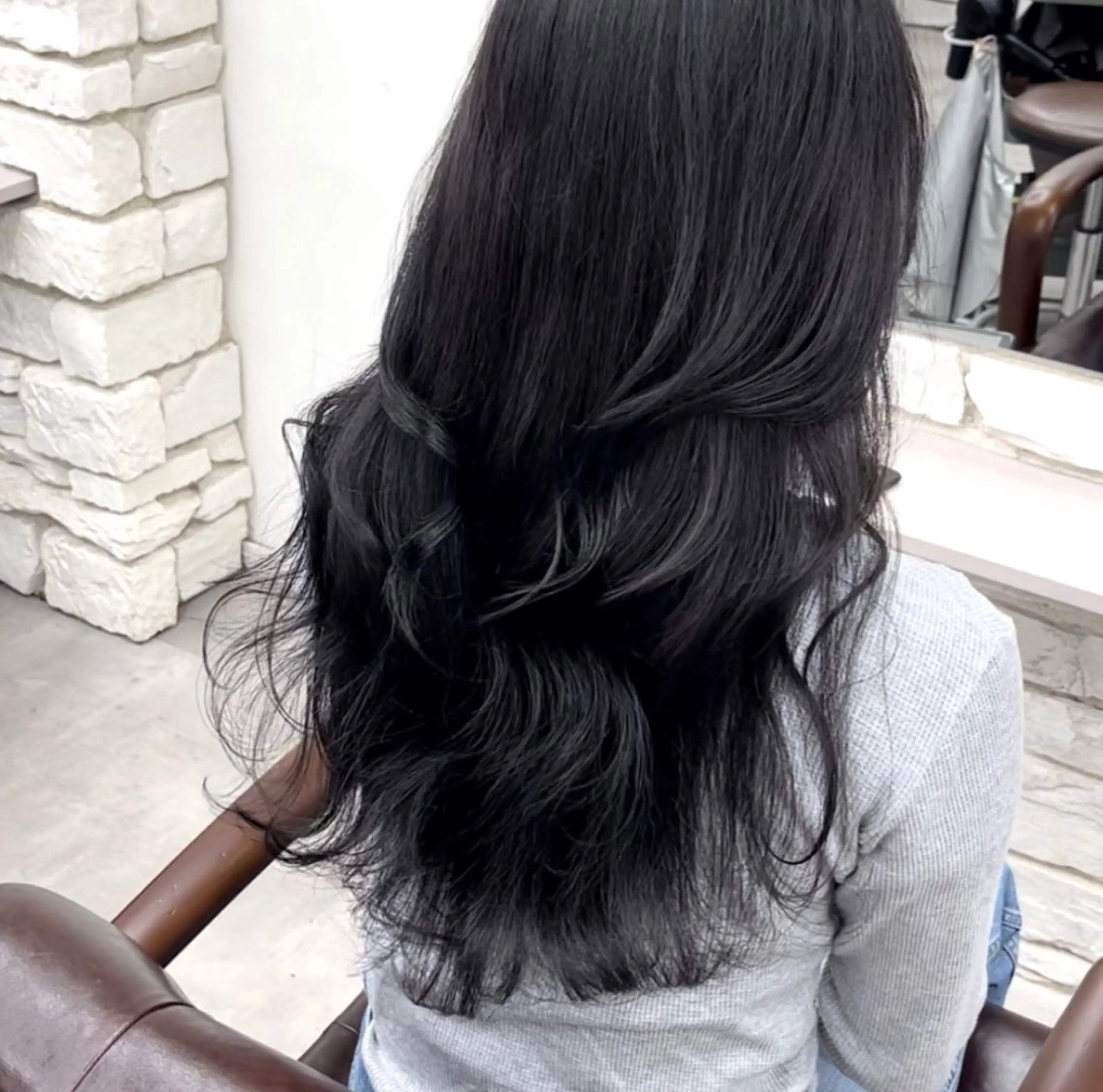 ロング カラー カット ヘアカラー トリートメント 似合わせ美髪ヘア✨ 天王寺．阿倍野🌈のヘアスタイル