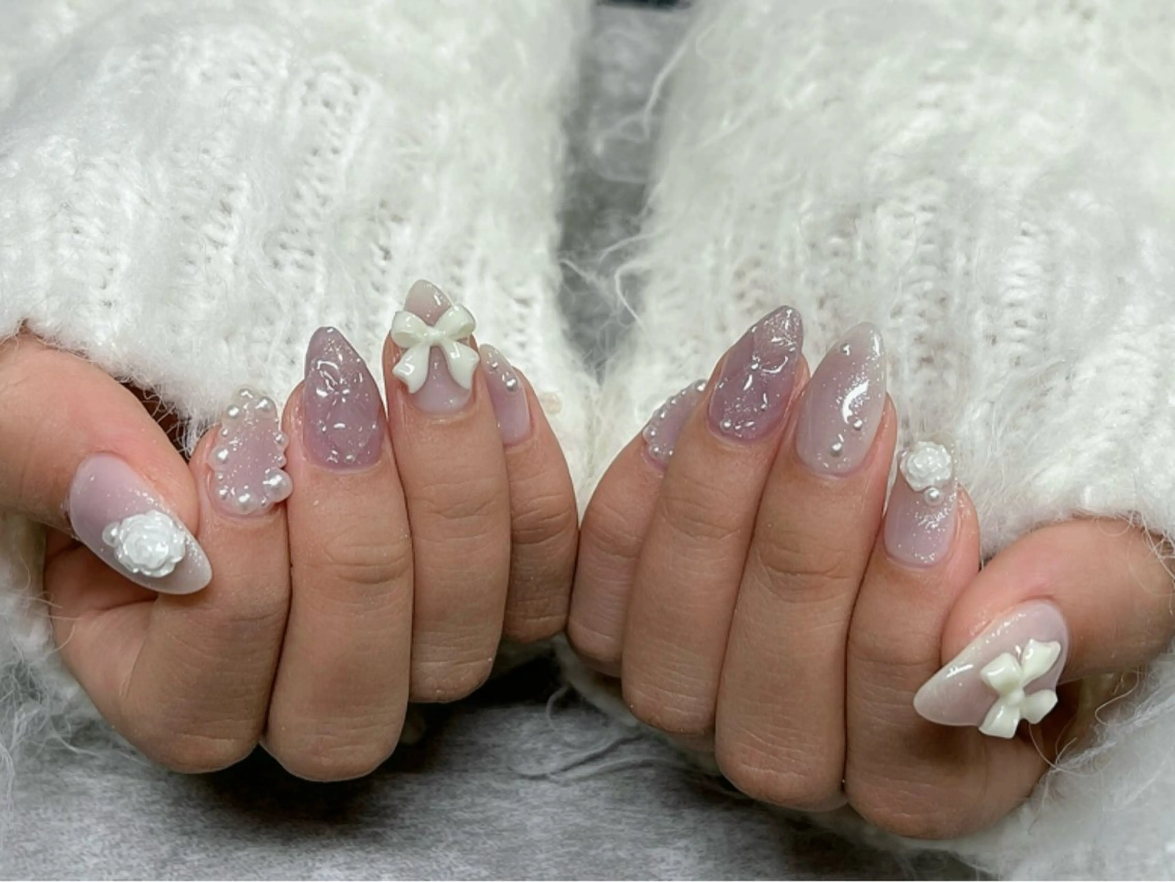 ネイル ハンドネイル 【Zina京都駅前】 きぬがわ らむのネイルデザイン