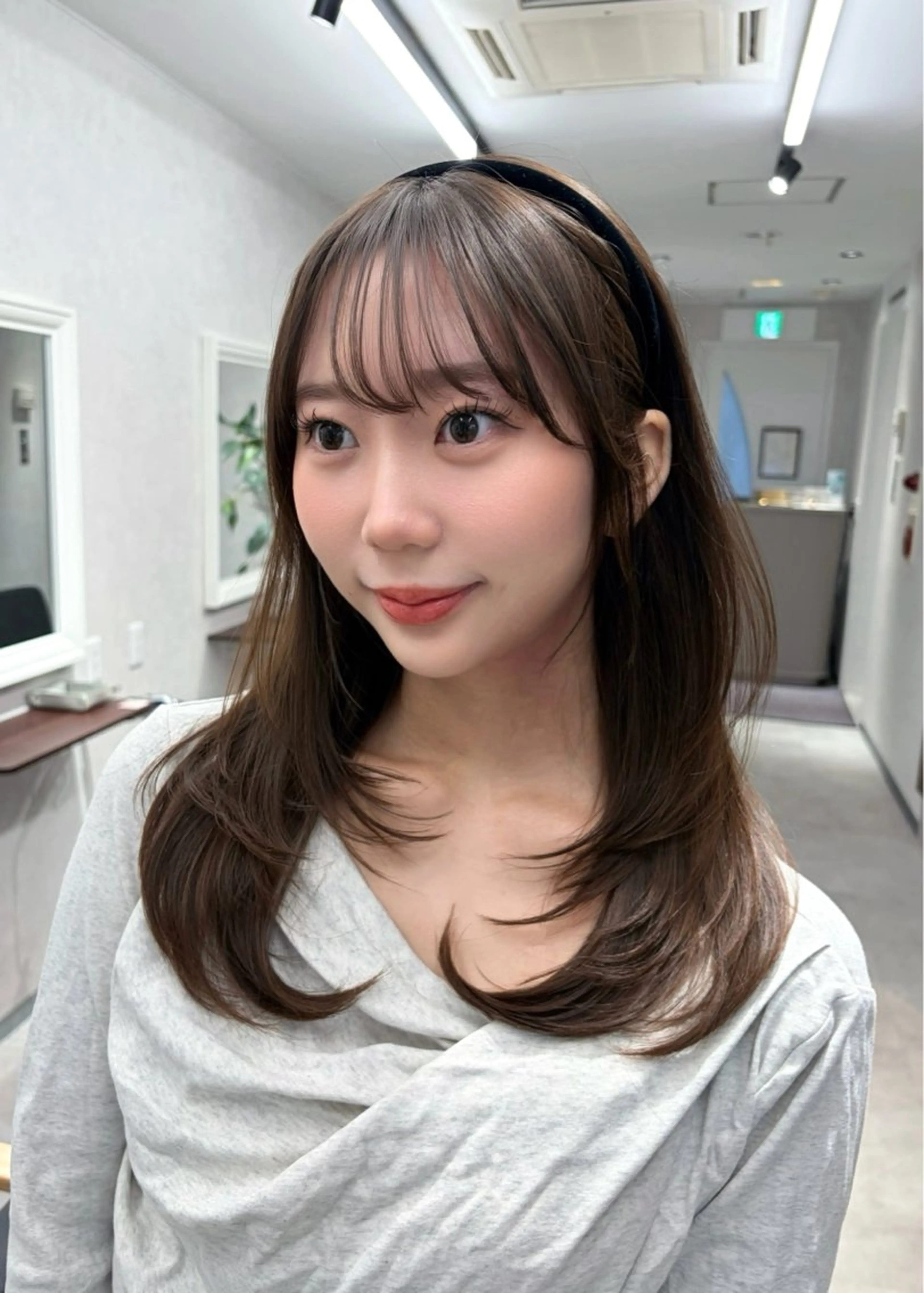 セミロング カット ヘアカラー トリートメント 🩵似合わせカット/ カラー/あさか 🩵のヘアスタイル