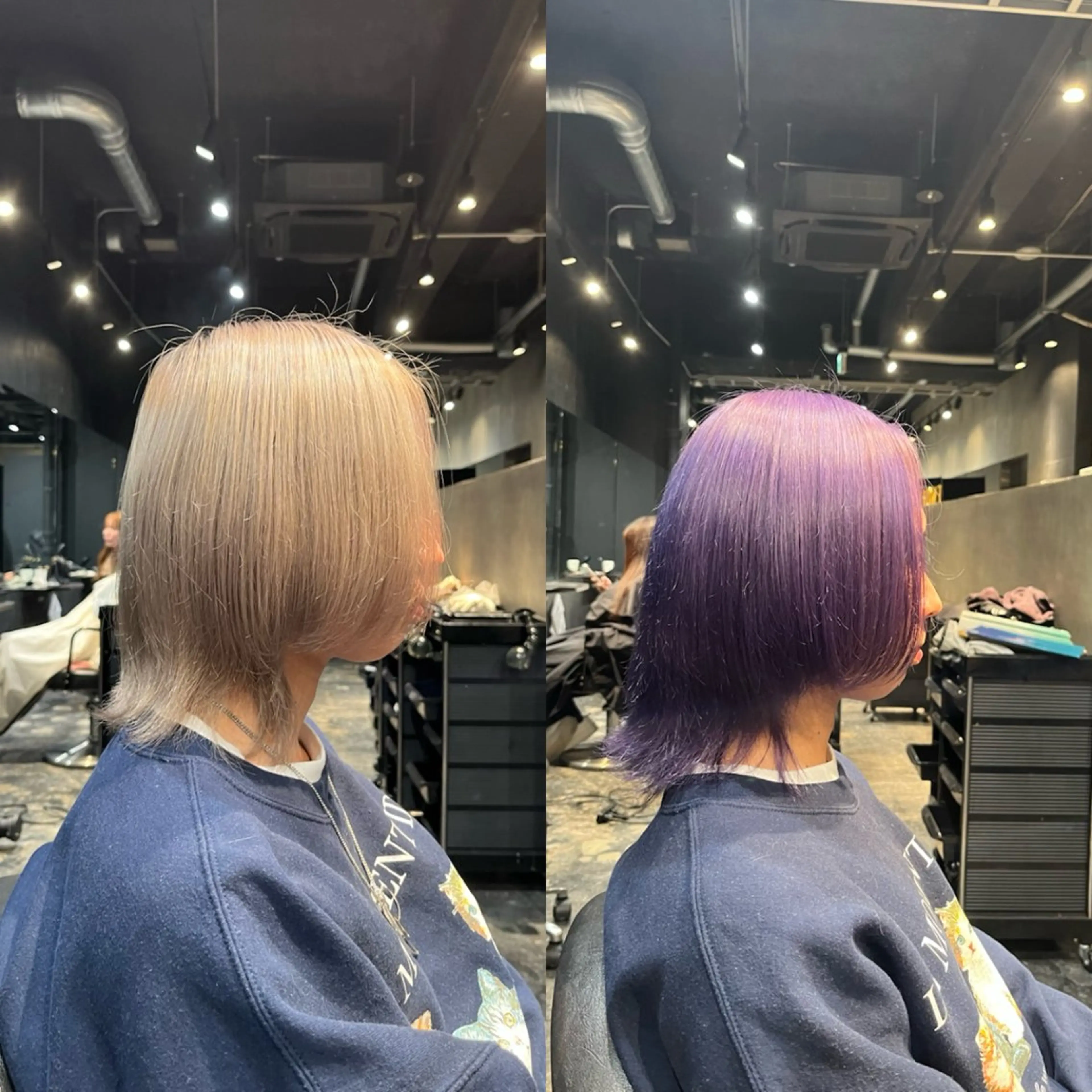 【新規限定】メンズカット＋ダブルカラーの写真