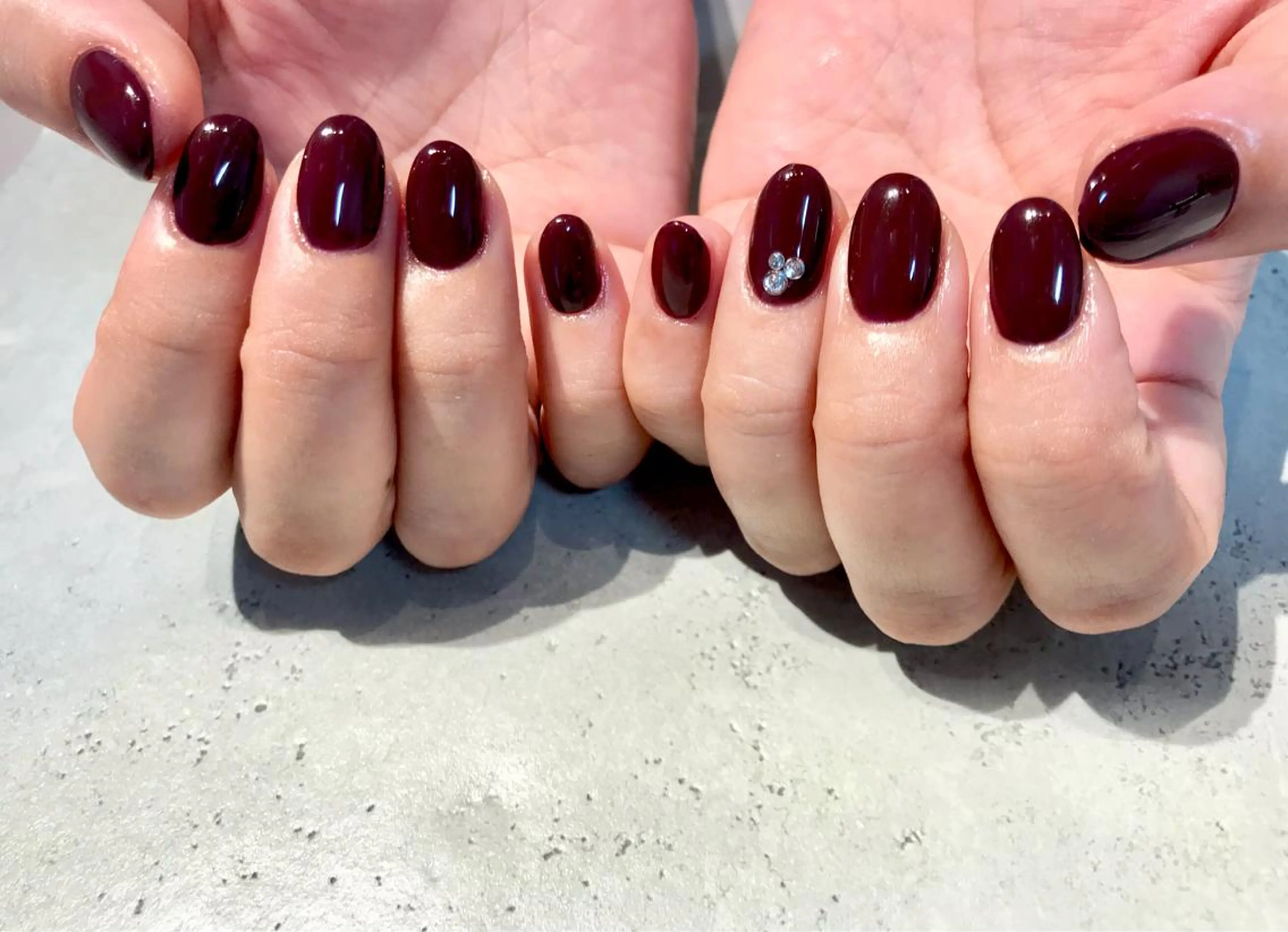 ネイル アートネイル ワンカラーネイル ハンドネイル Baden Nail ﾊﾞ-ﾃﾞﾝ ﾈｲﾙのネイルデザイン