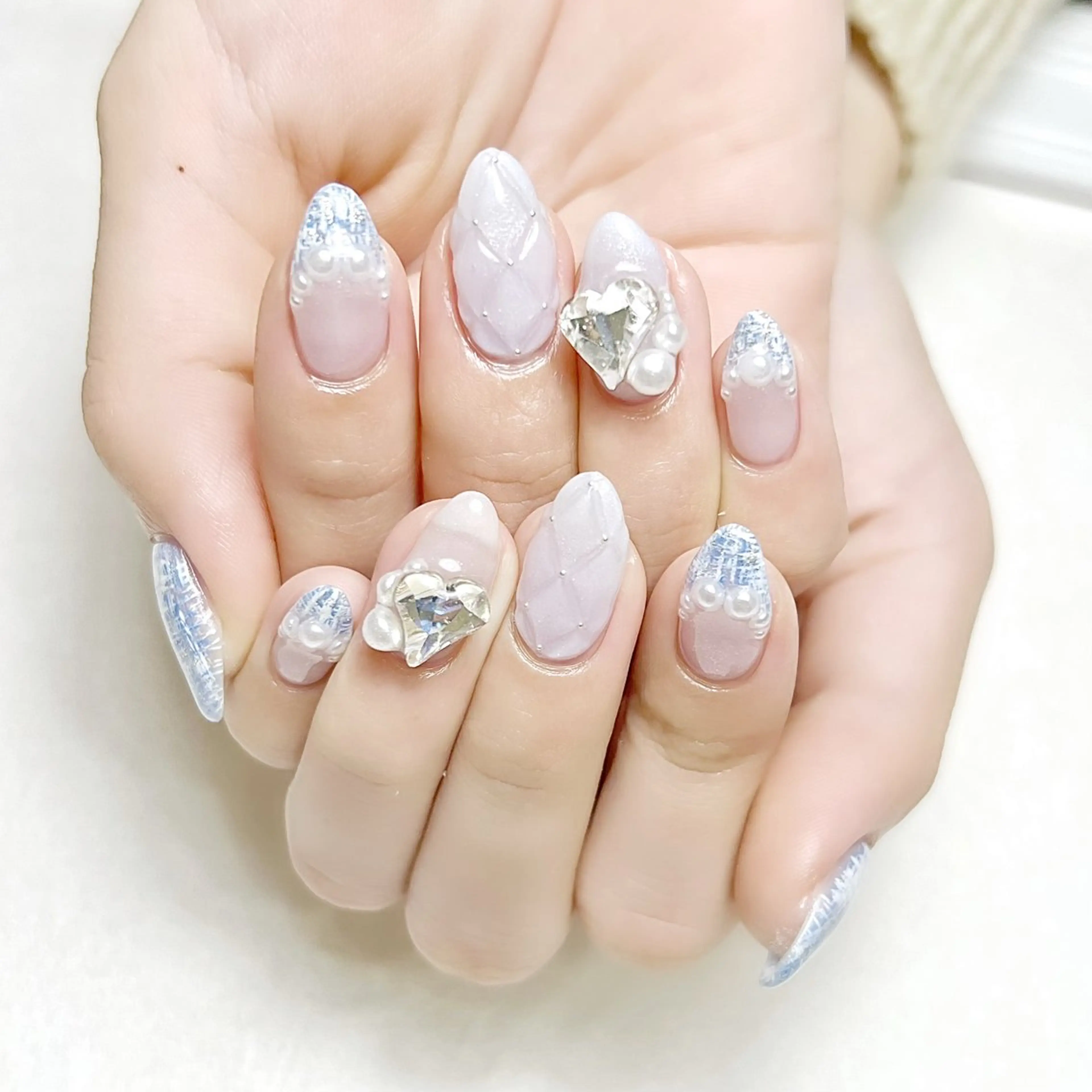 セミロング rouse nail RISATOのネイルデザイン