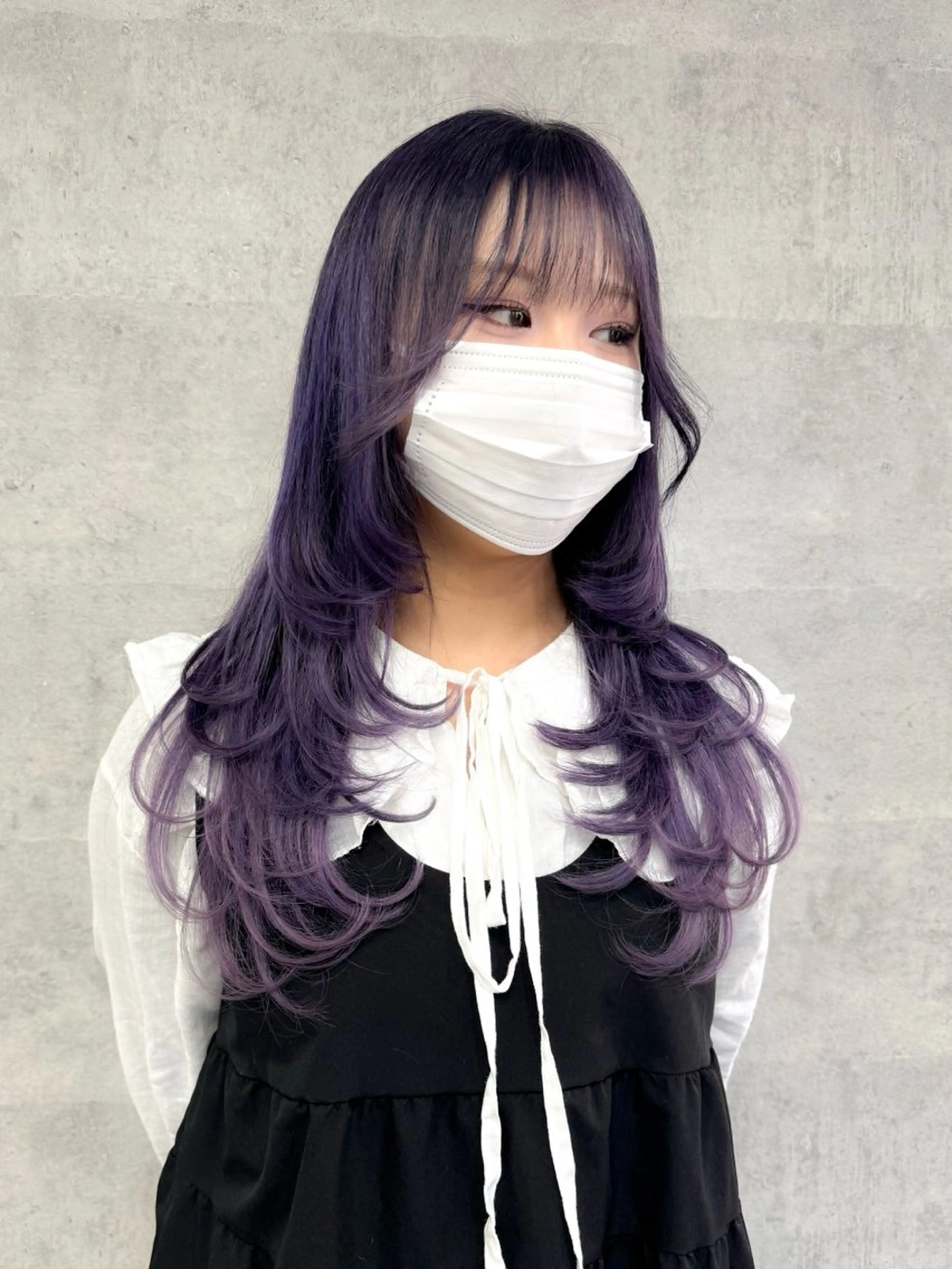 ロング ハイトーンエクステ 🎩カズキ🎩のヘアスタイル