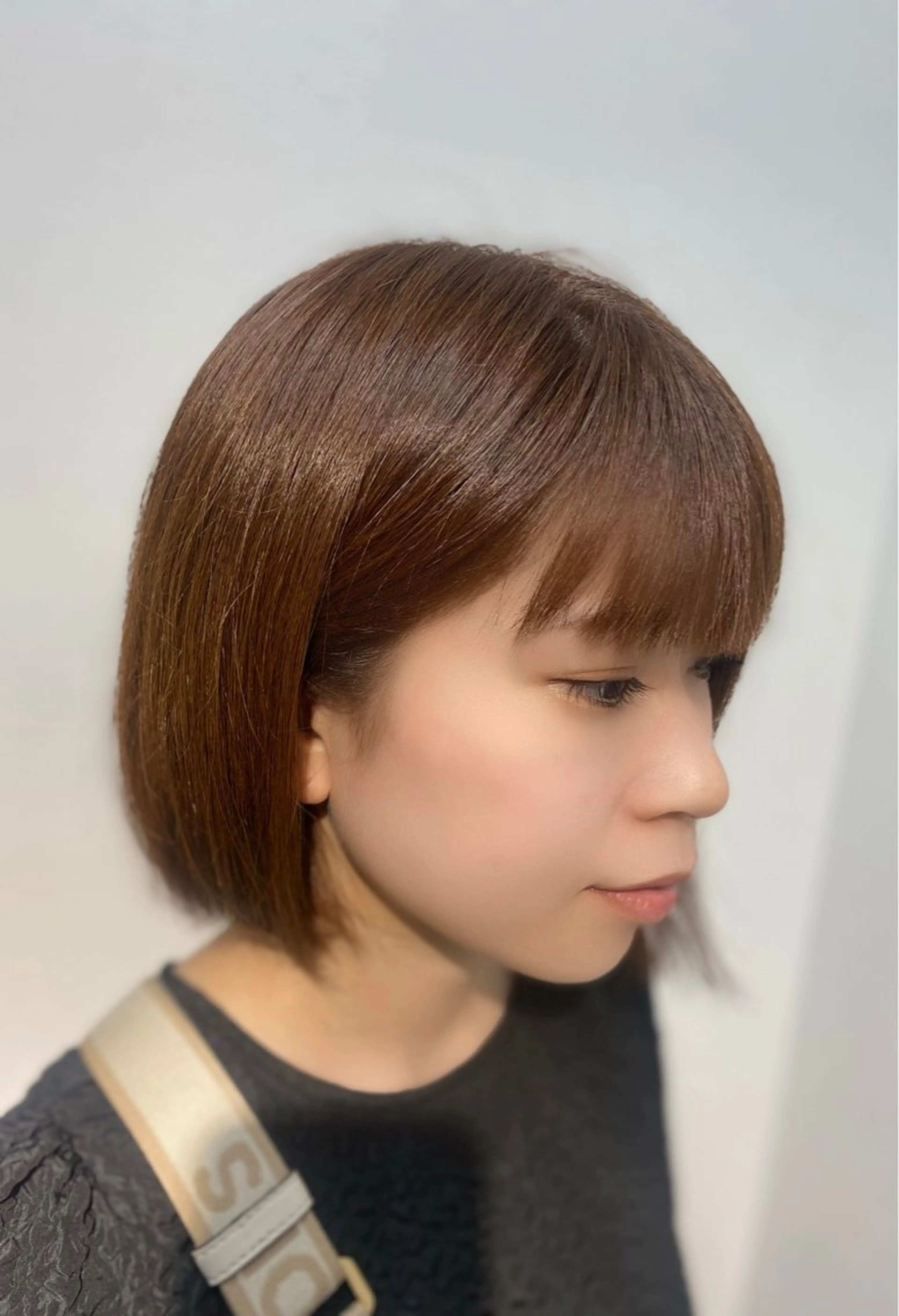 ショート ヘアカラー ヘッドスパ 飯富 信二のヘアスタイル