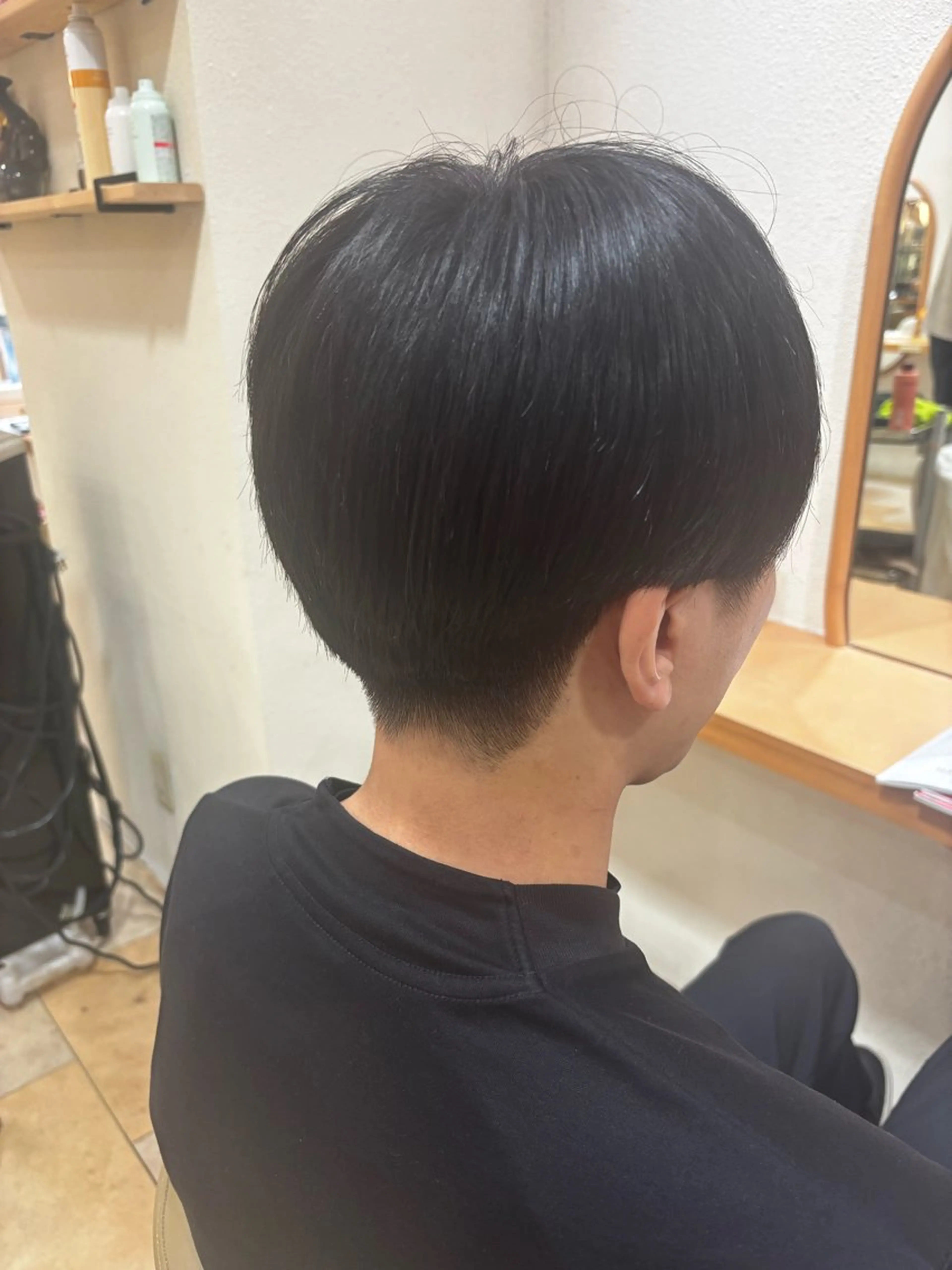 メンズ マッシュ 刈り上げ カット 工藤 榛透のヘアスタイル