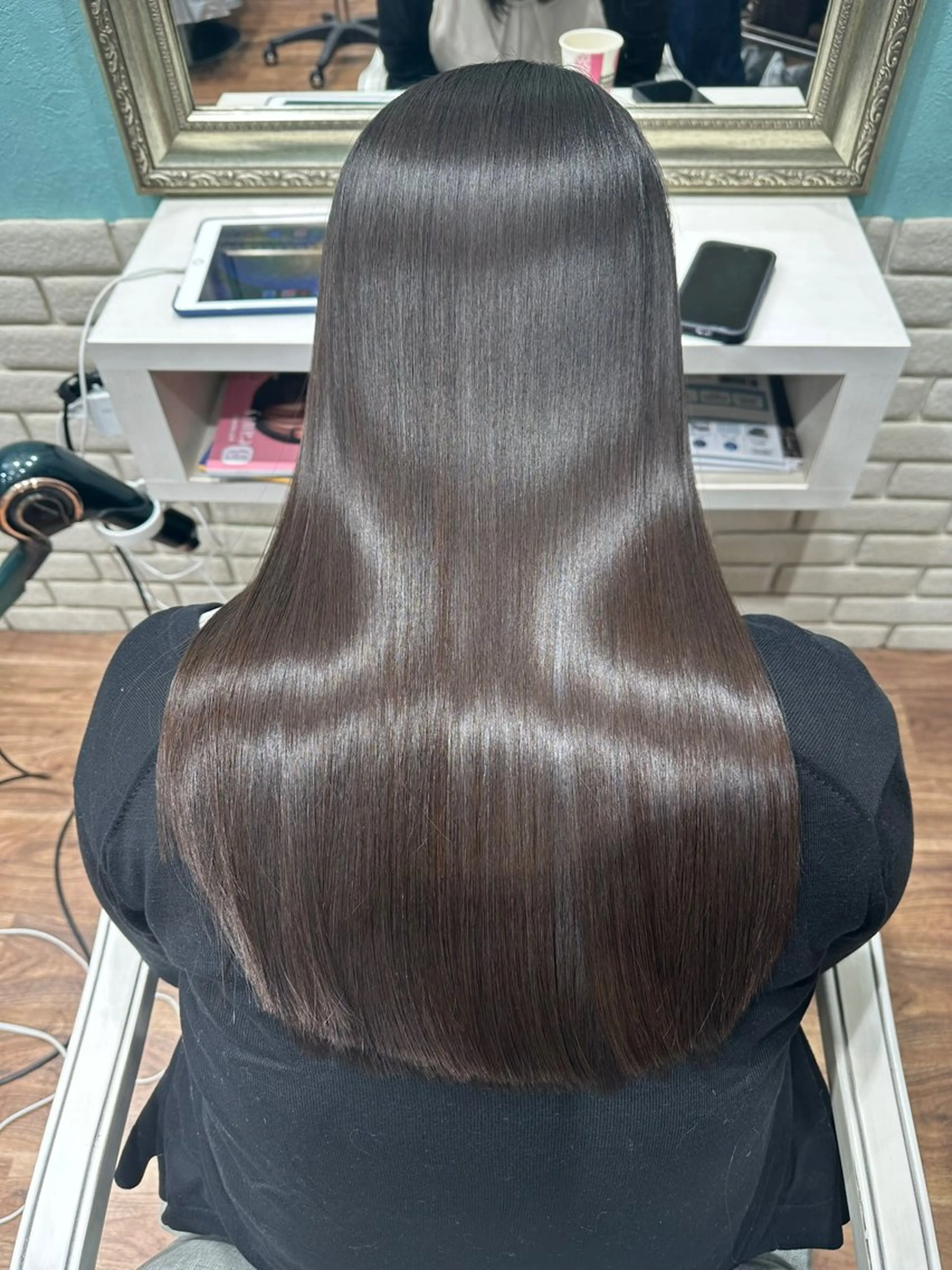 ロング 髪質改善 縮毛矯正 トリートメント ヘアカラー トリートメント Re.ly所属・🦄Re.ly代表 灰野壮🦄のヘアスタイル