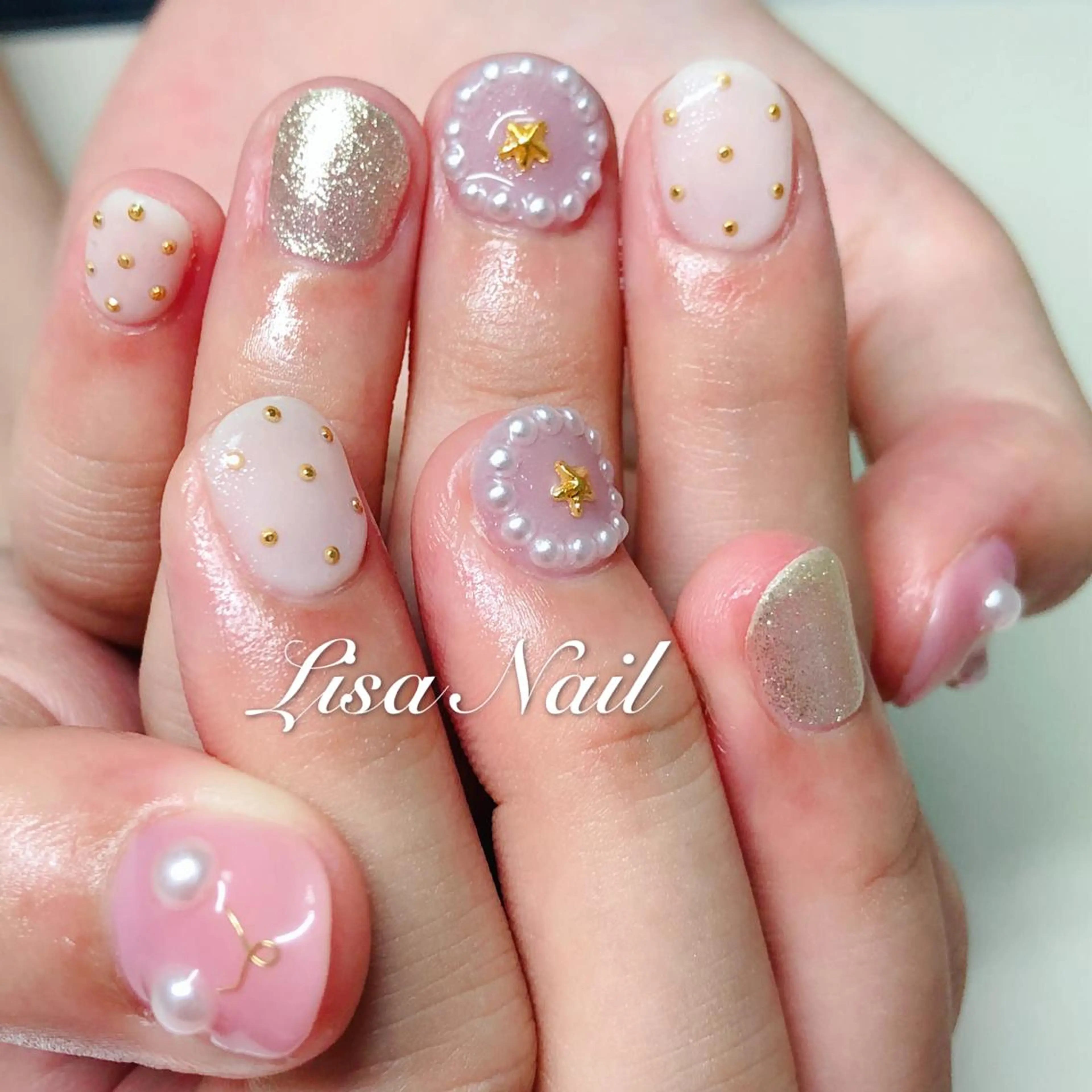 ネイル 🎀 RI🎀のネイルデザイン