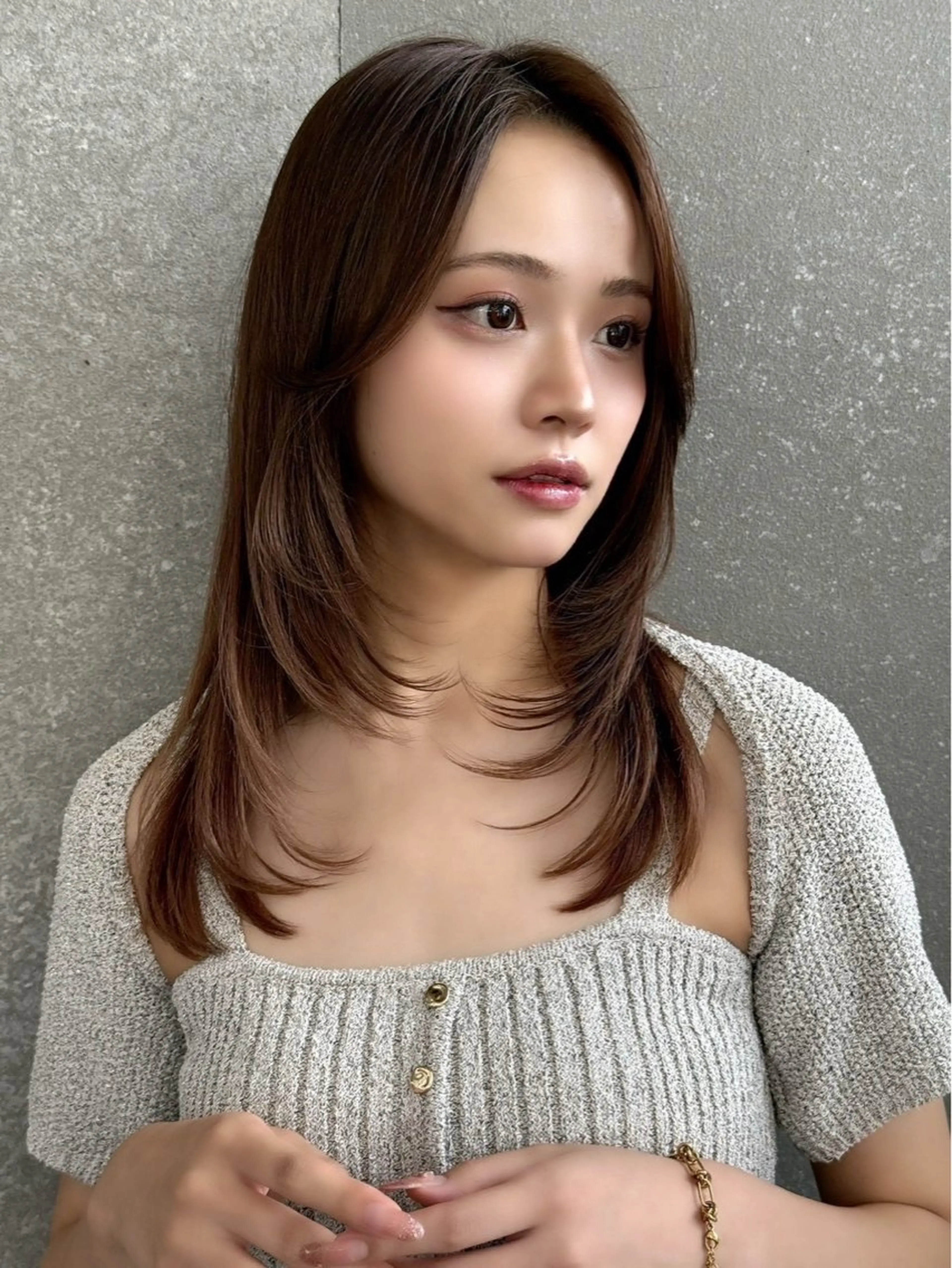 ロング カラー カット トリートメント 仙台I韓国レイヤー I髪質改善I伊藤拓海のヘアスタイル