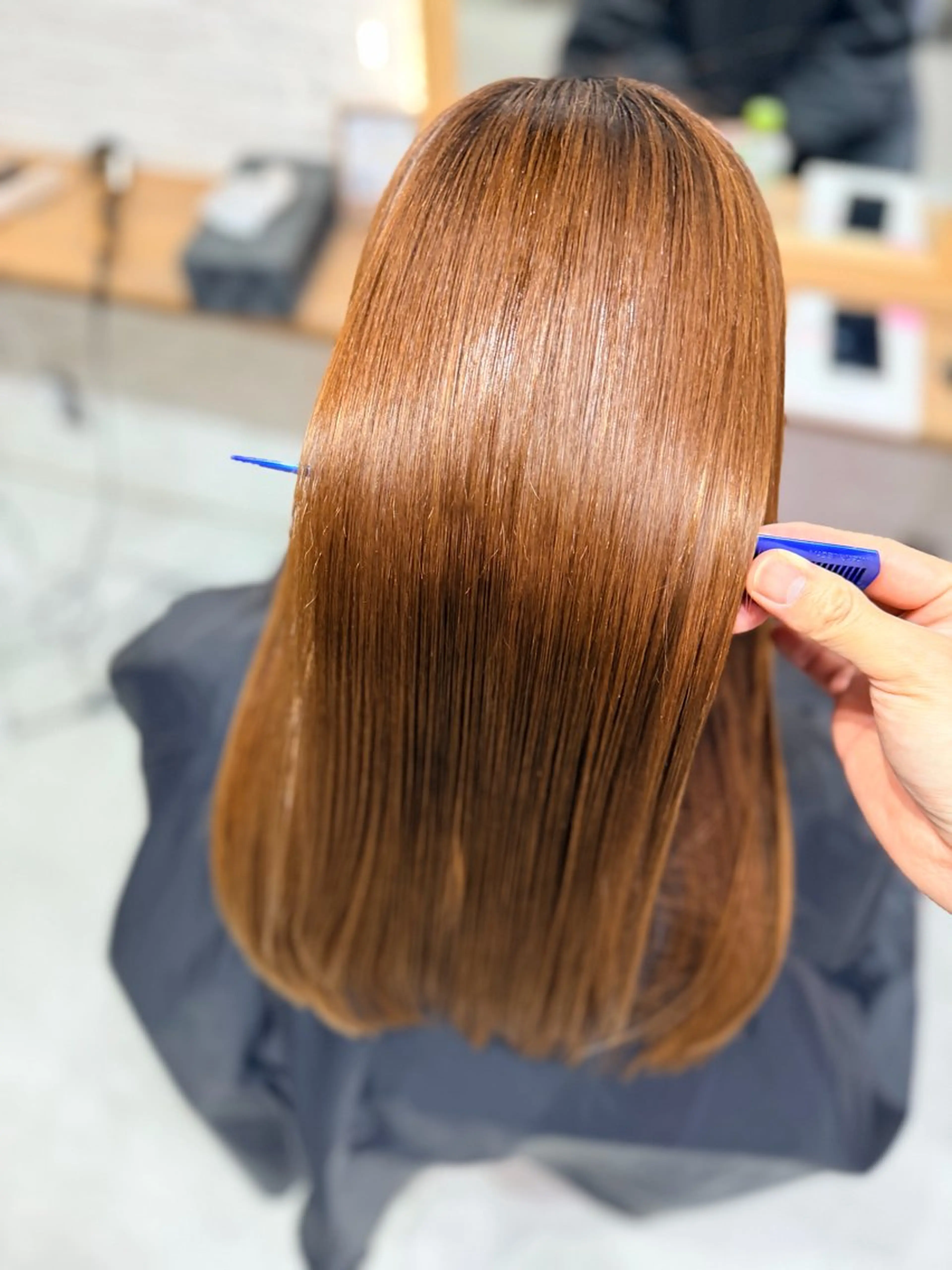 ロング 縮毛矯正 川島悠人 ✂️WILLOW'Sのヘアスタイル