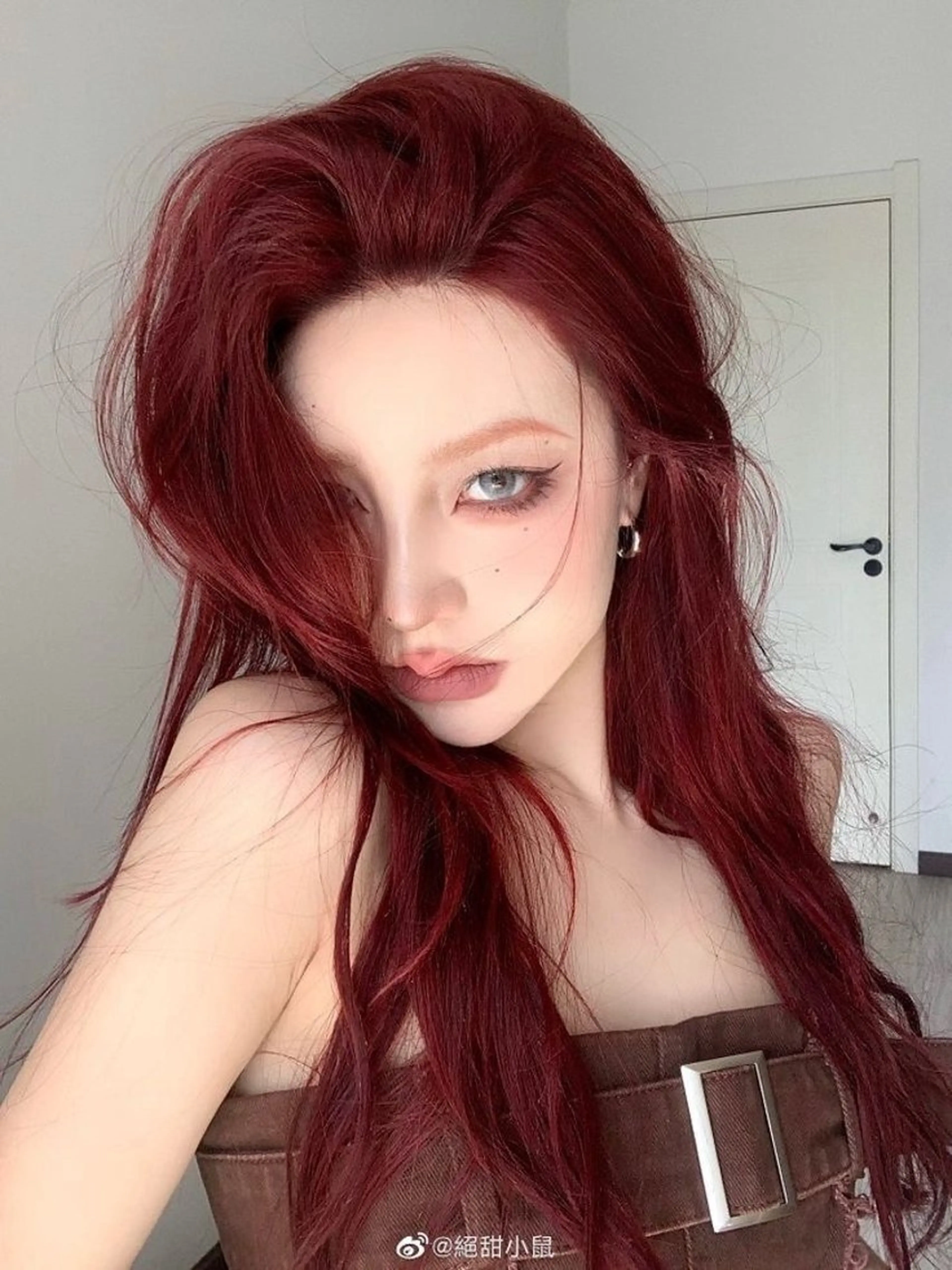 ロング カラー ヘアカラー トリートメント ヘッドスパ ヘアセット ♦️暖色/縮毛矯正/ 🫗kazuki♦️のヘアスタイル