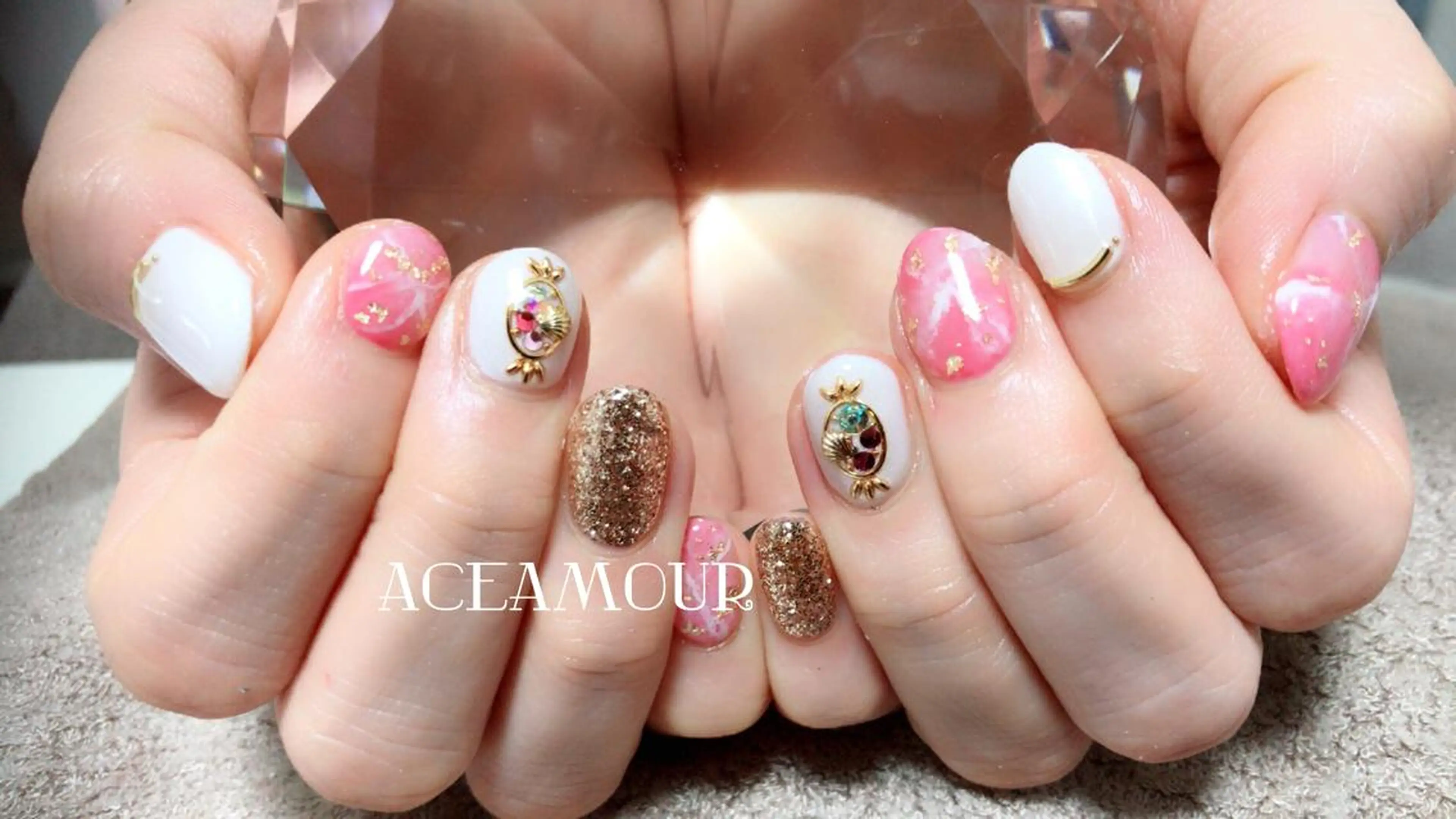 ネイル ネイル/耳つぼ /新ホワイトニングのネイルデザイン