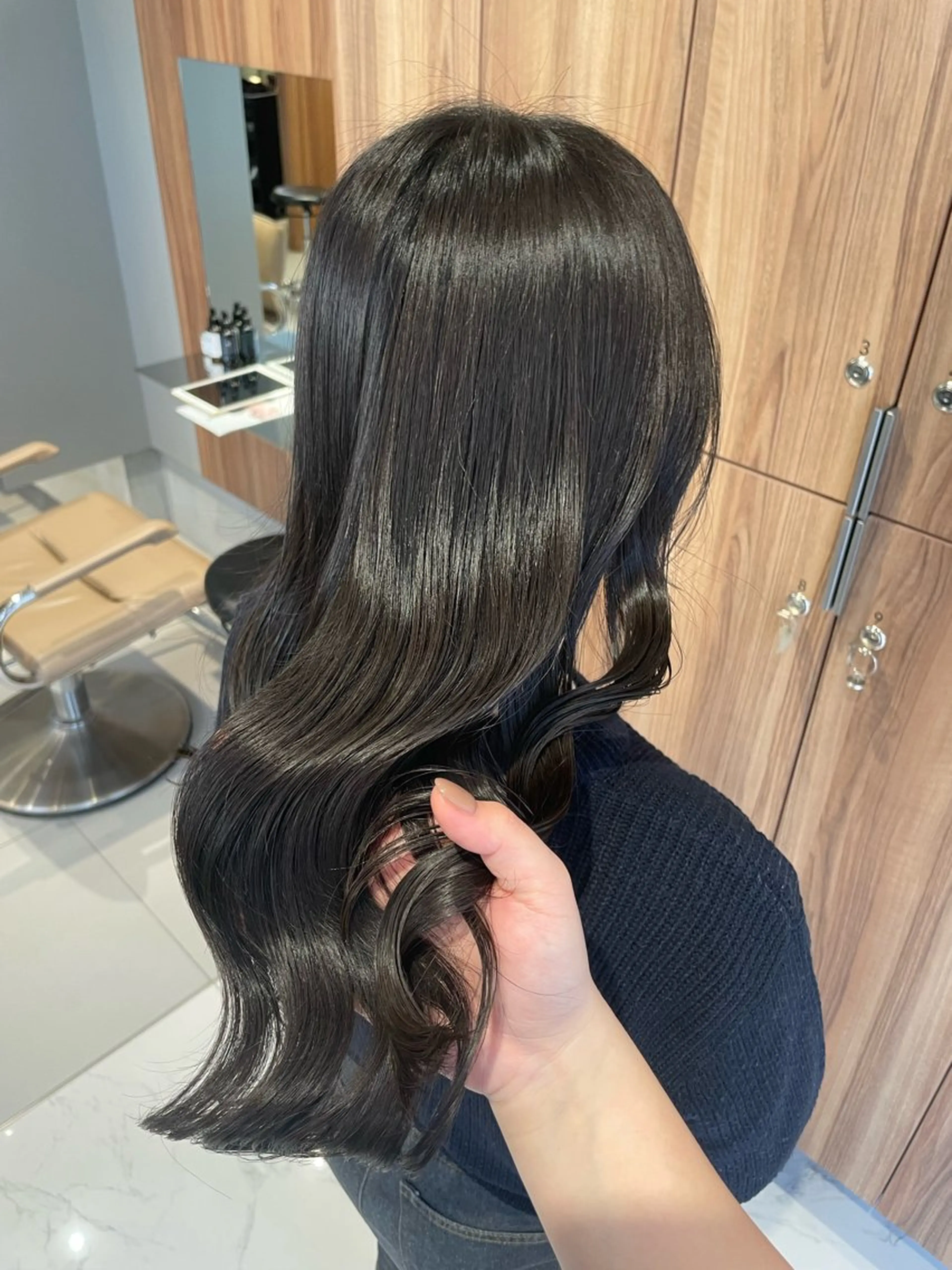 セミロング ショート⌇艶カラー ⌇ RIN🌙のヘアスタイル