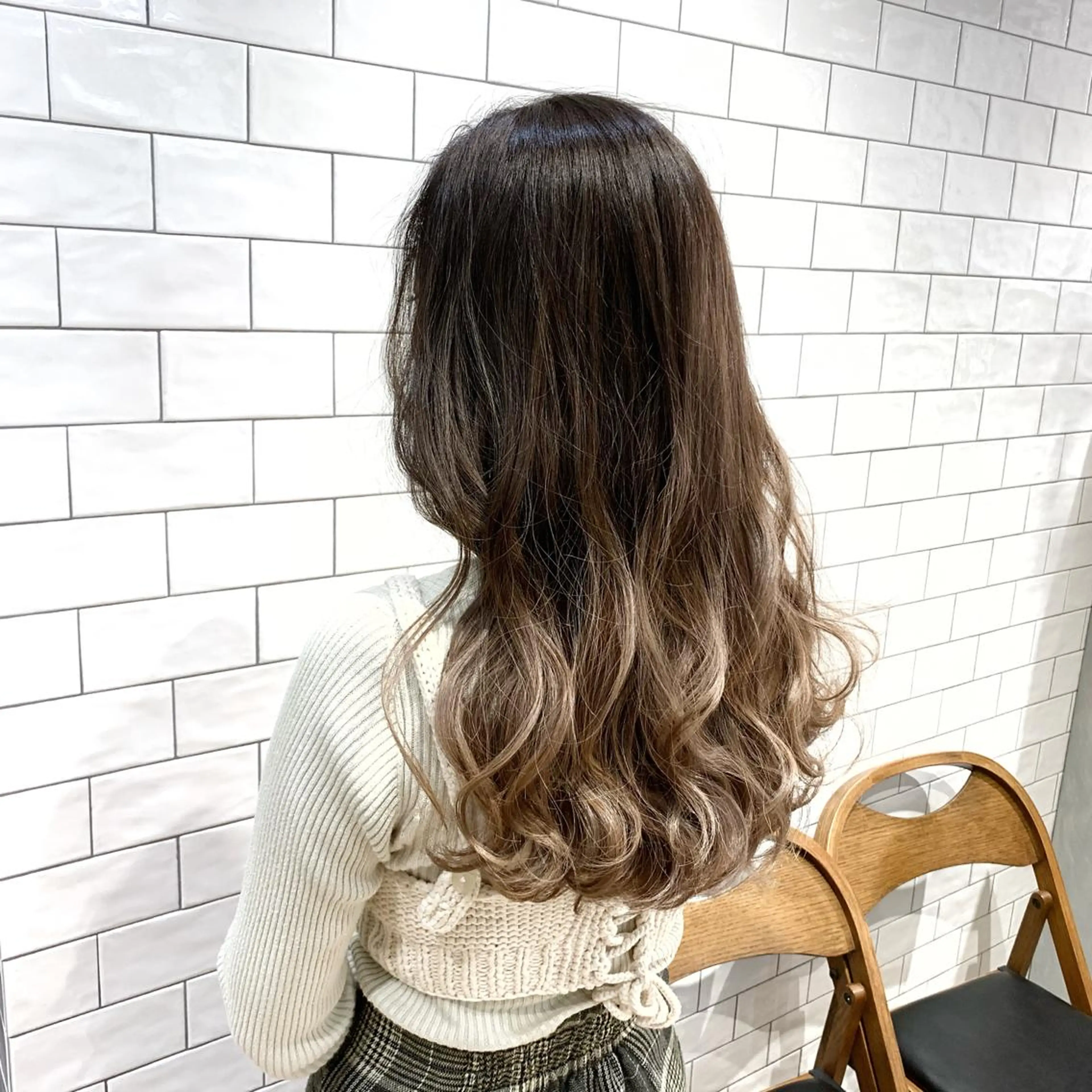 ロング カラー 原山 直人のヘアスタイル