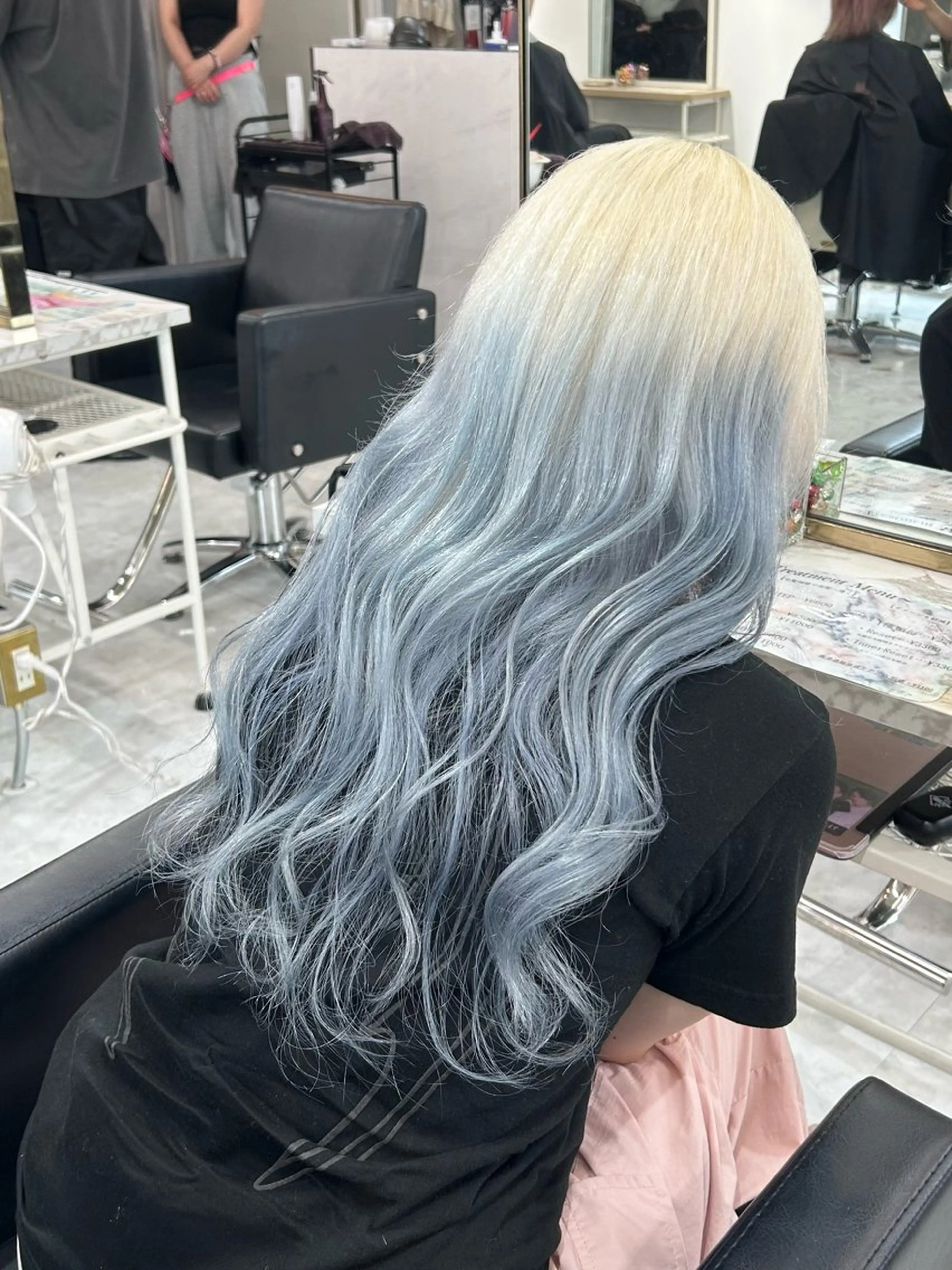 ロング カラー 🥀YUIHA🥀 テザインカラー♥のヘアスタイル