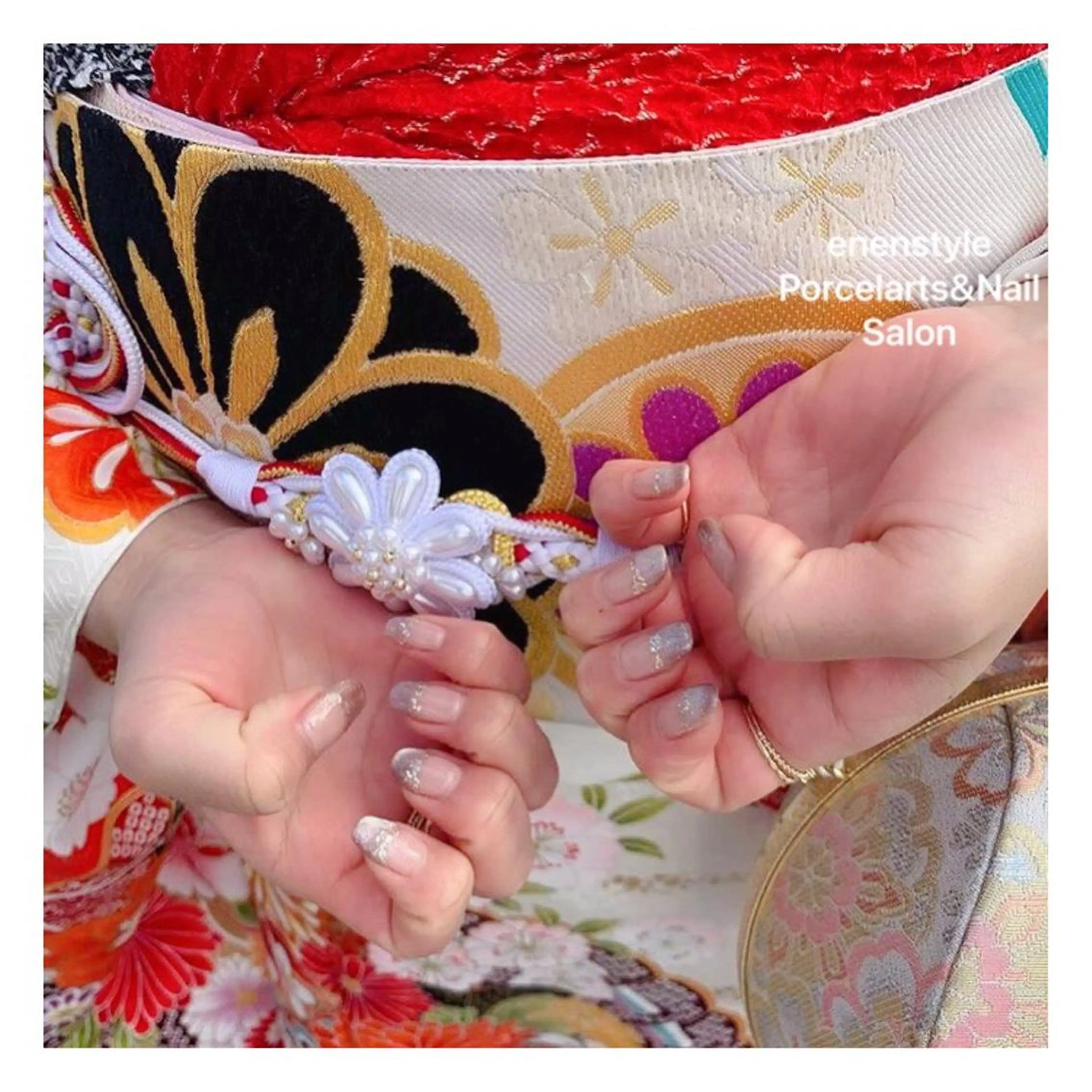 ミディアム カラー ネイル ハンドネイル 👑enen style👑のネイルデザイン