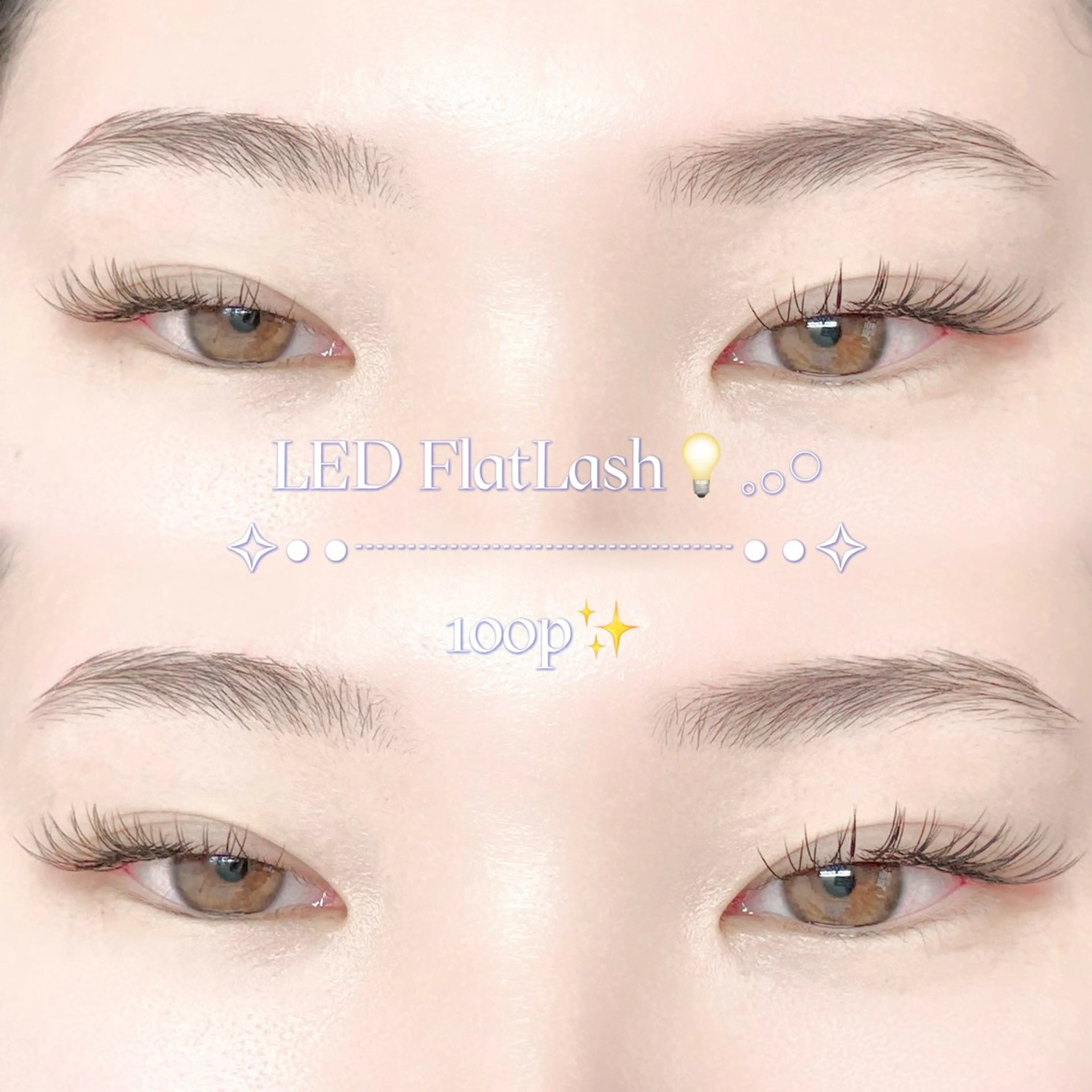 マツエク・マツパ フラットラッシュ 🫧EYELA☁ あやかのマツエク・マツパデザイン