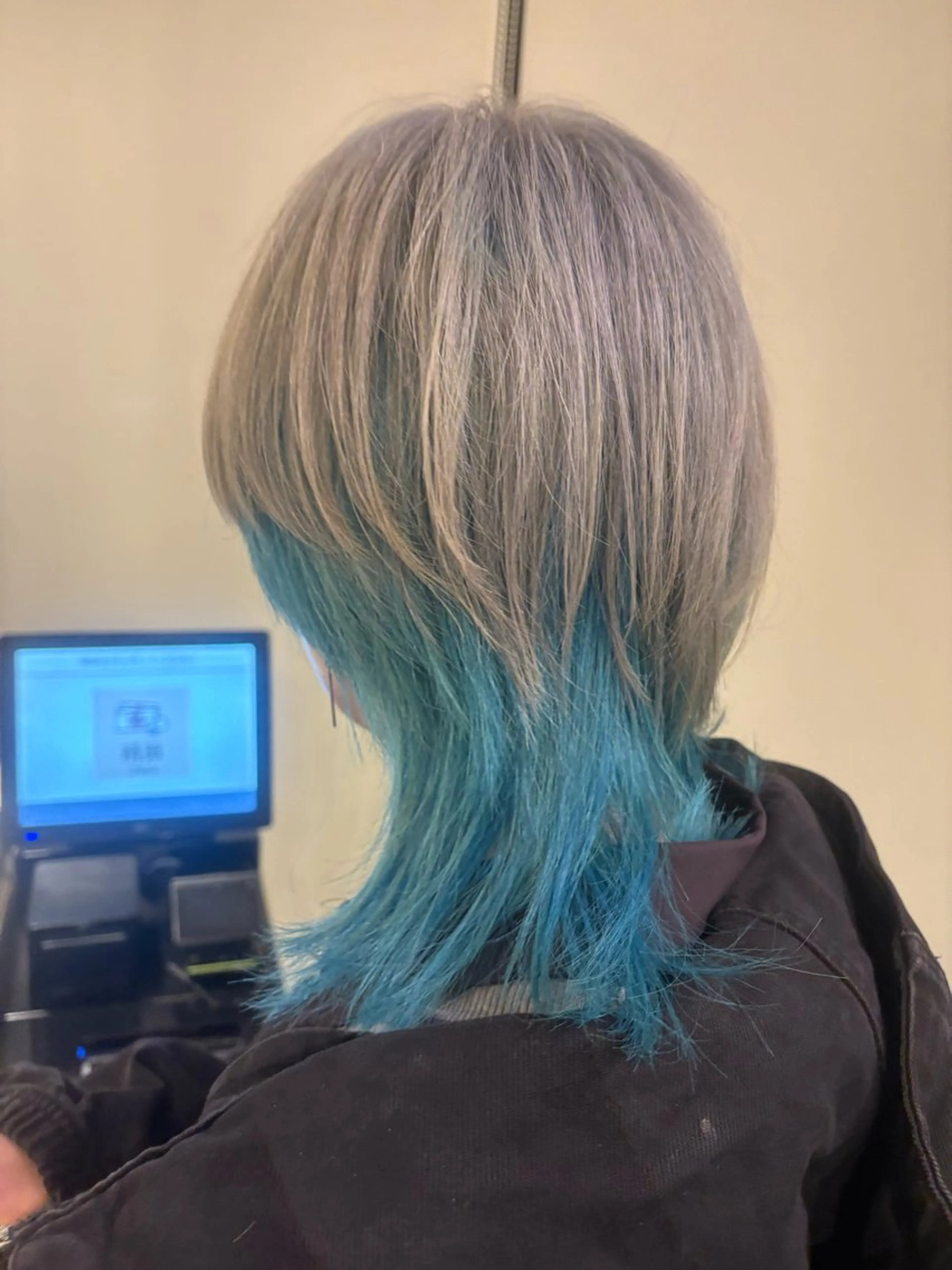 ショート カラー メンズ メンズブリーチ ブリーチ ヘアカラー 西村 弘輝 パーマ/艶髪カラーのヘアスタイル