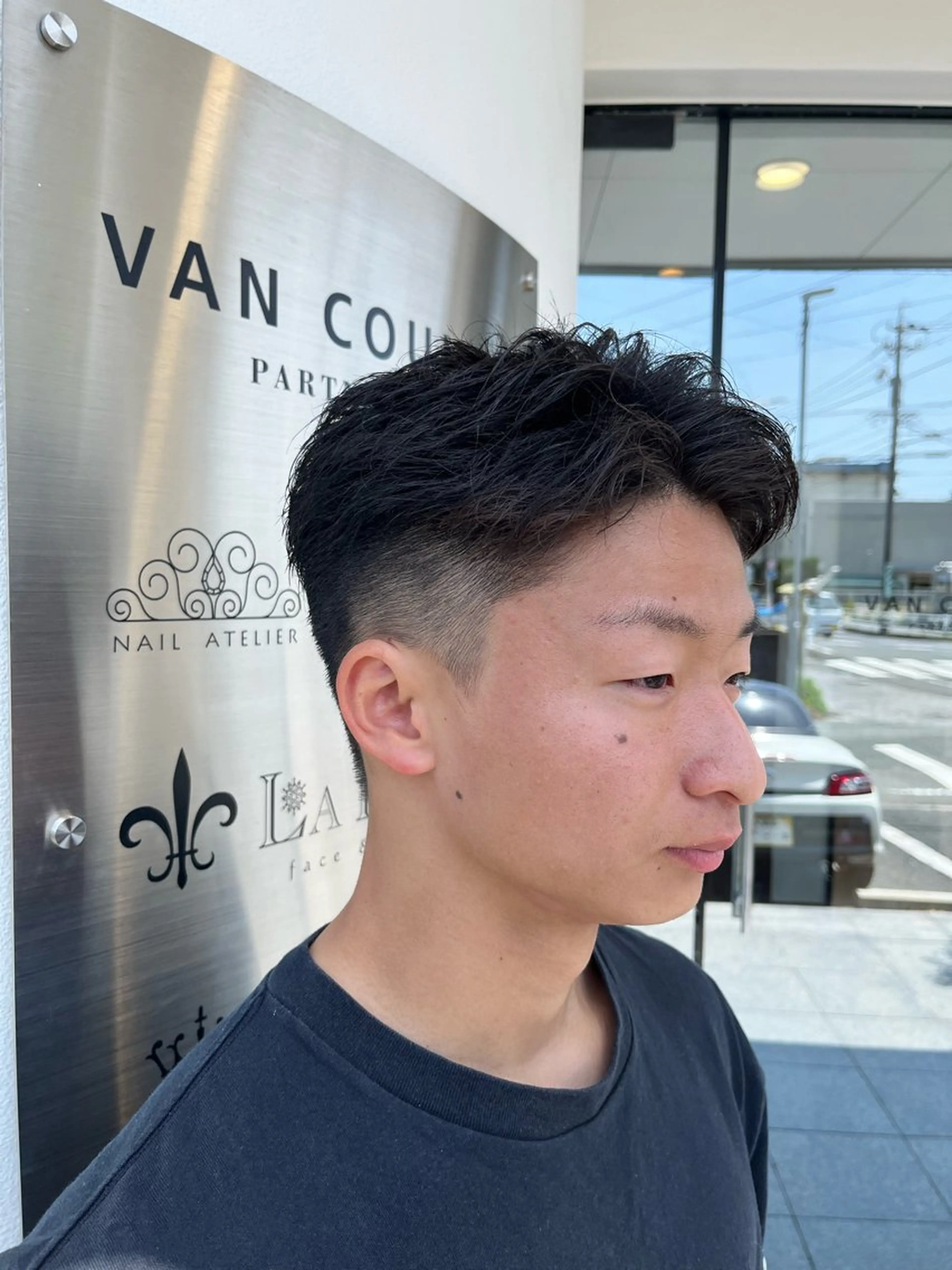 ショート パーマ メンズ 榊原 貫太のヘアスタイル