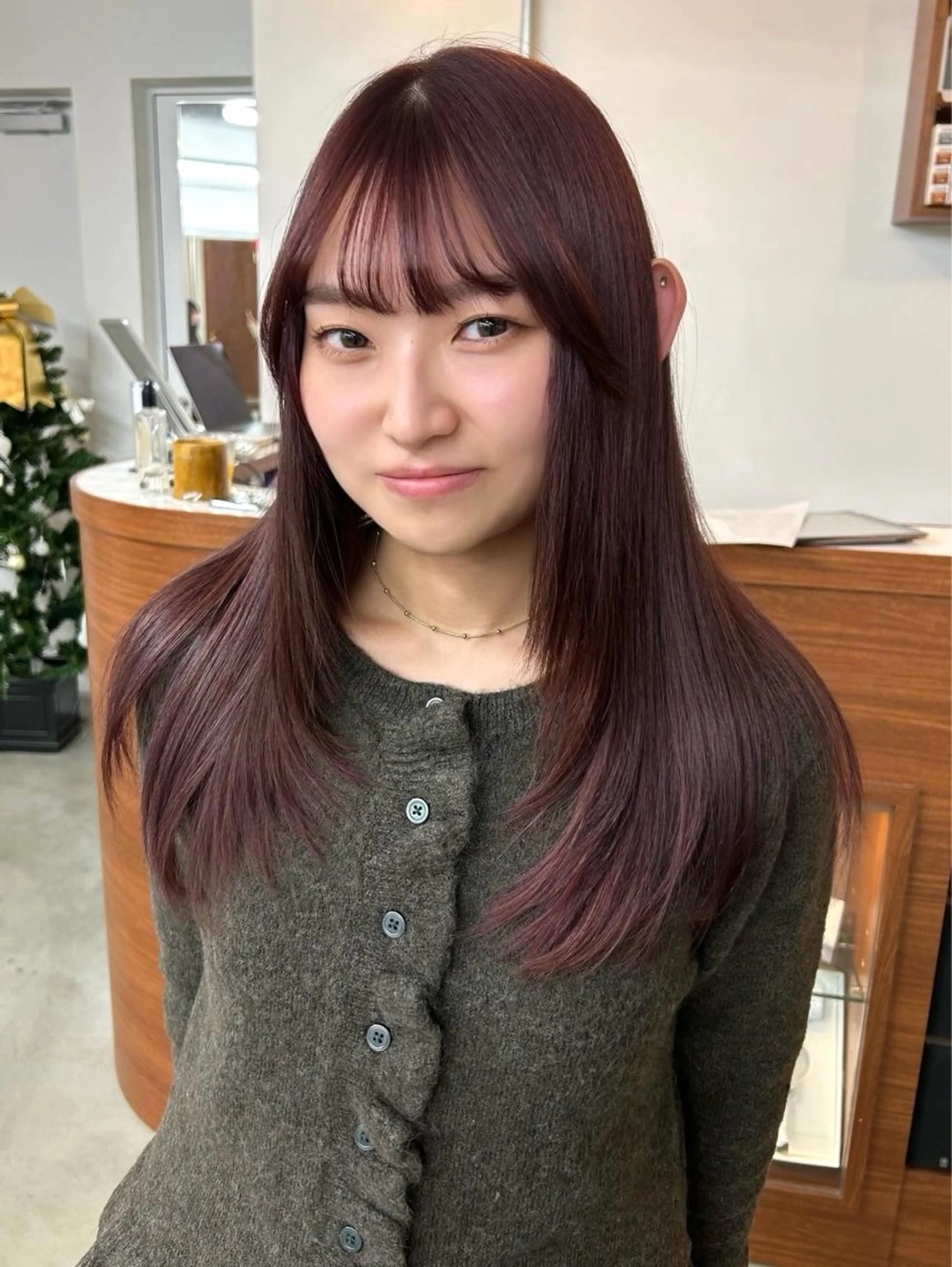 ロング カラー 大阪梅田/ イマムラミヅキのヘアスタイル