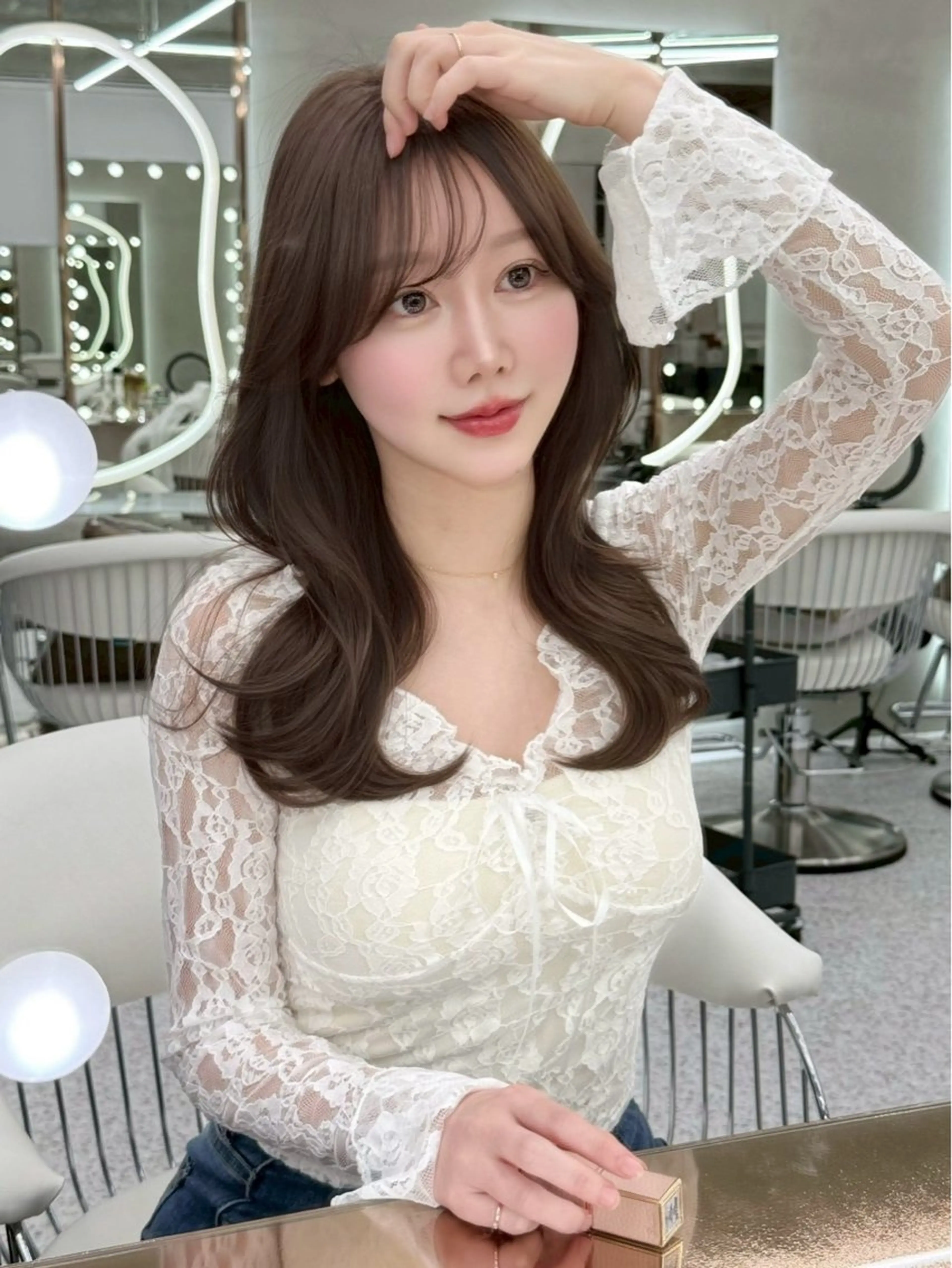 ロング カット トリートメント ヘアセット 大宮｜髪質改善×韓国 レイヤー💎しょうまのヘアスタイル