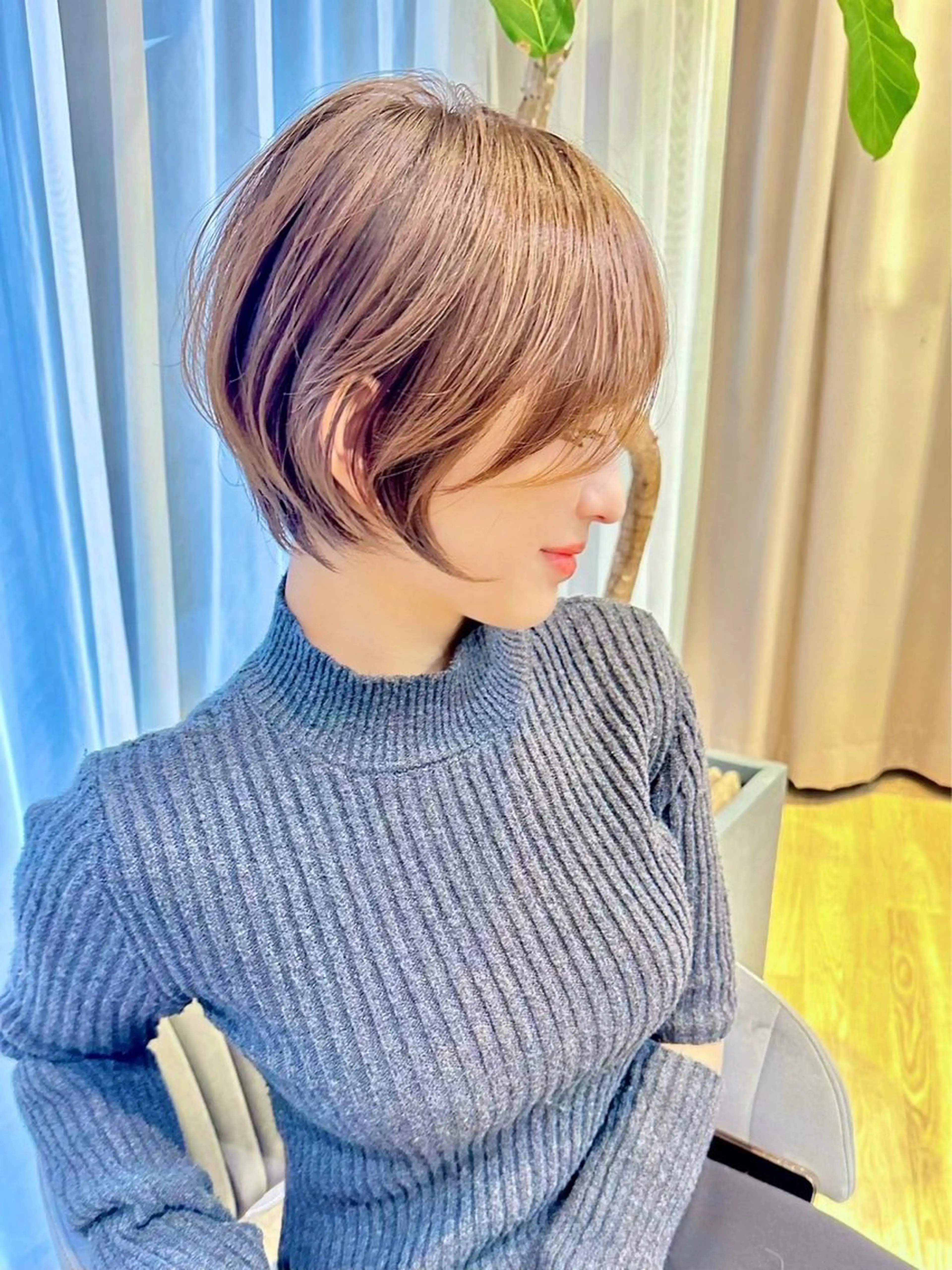 ショート 似合わせカット 迫留由弥のヘアスタイル