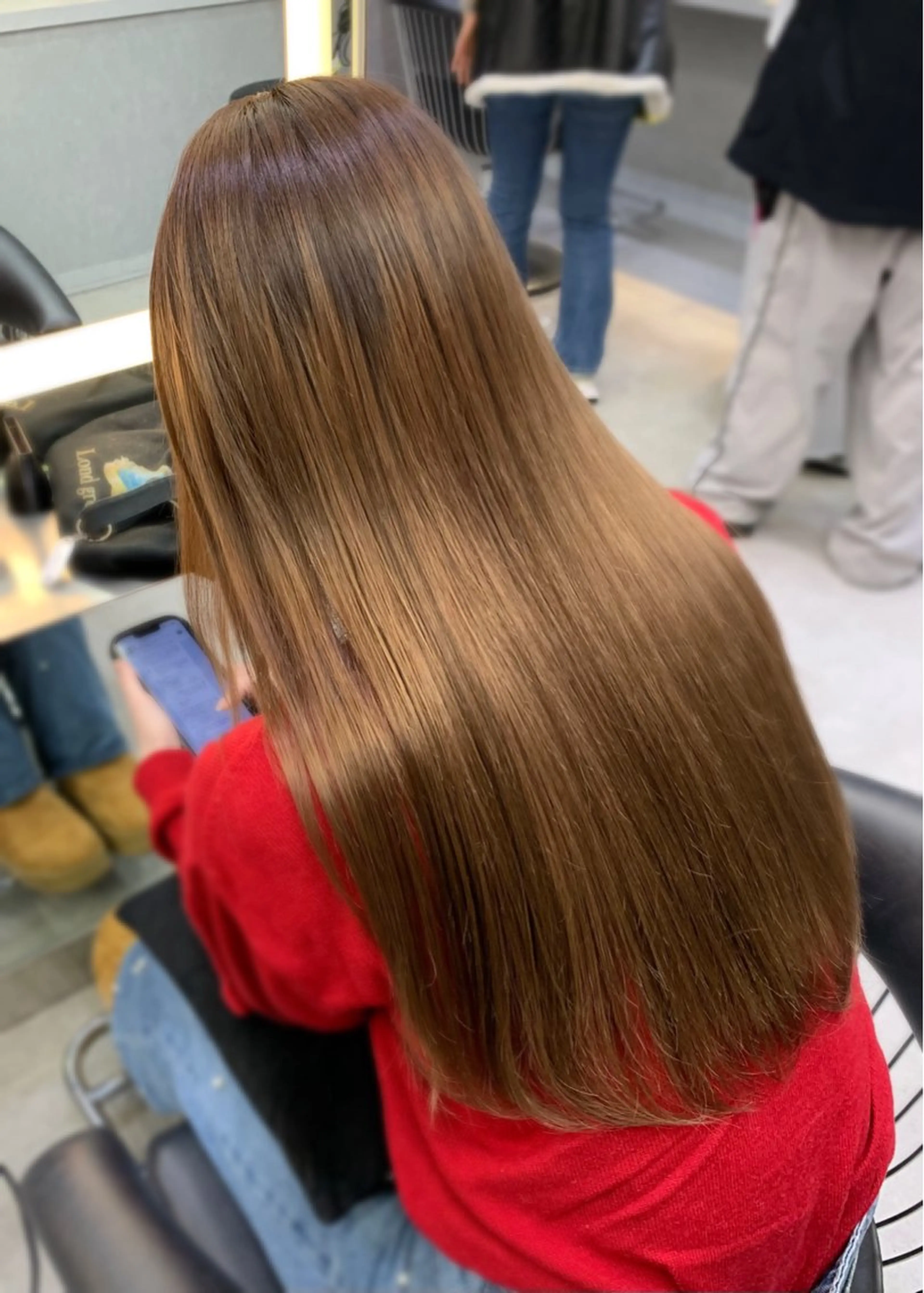 ロング カラー ウルフ/レイヤー/ ボブ/大石晴也🦋のヘアスタイル